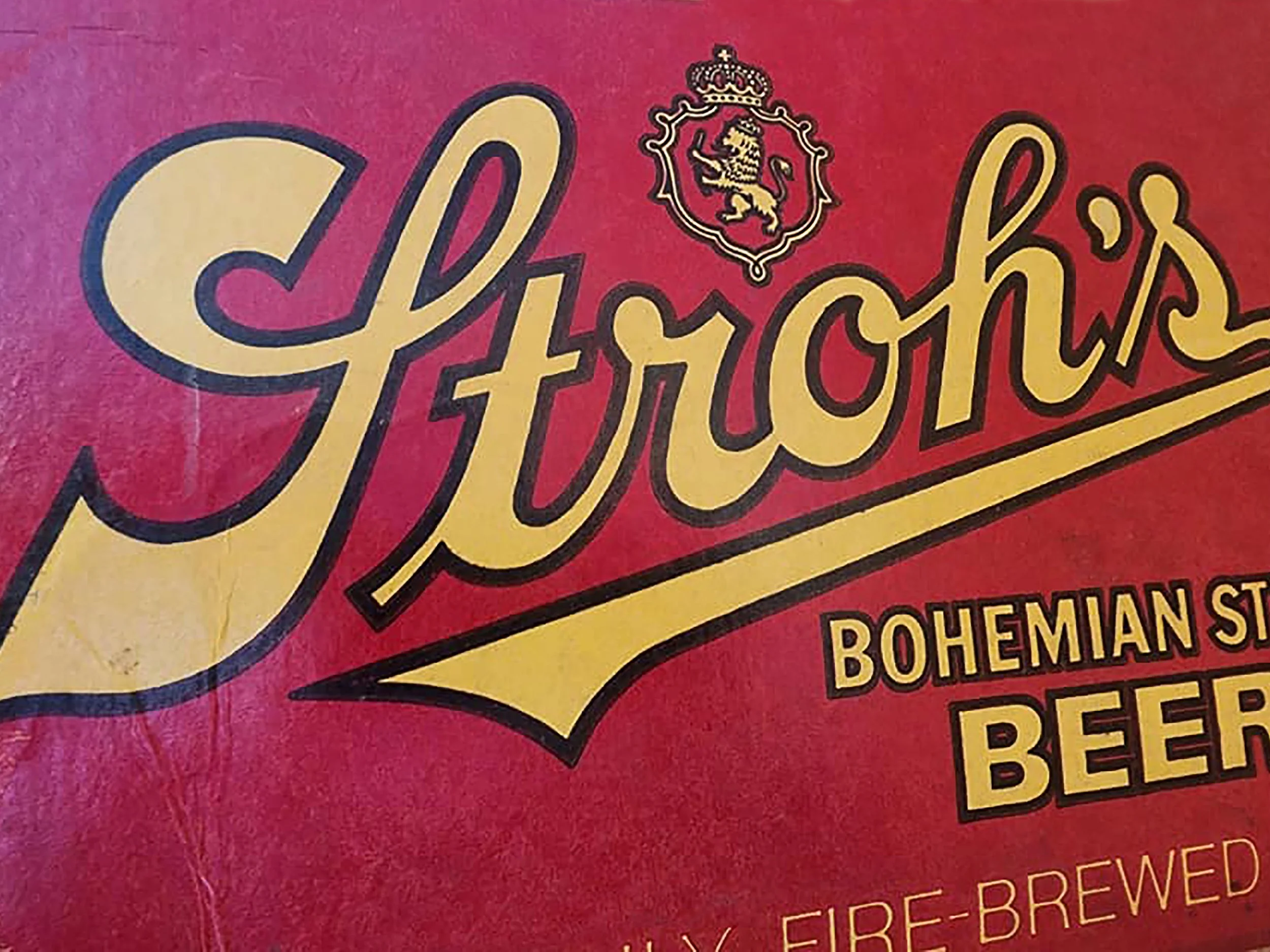 Stroh's Typographic Detail