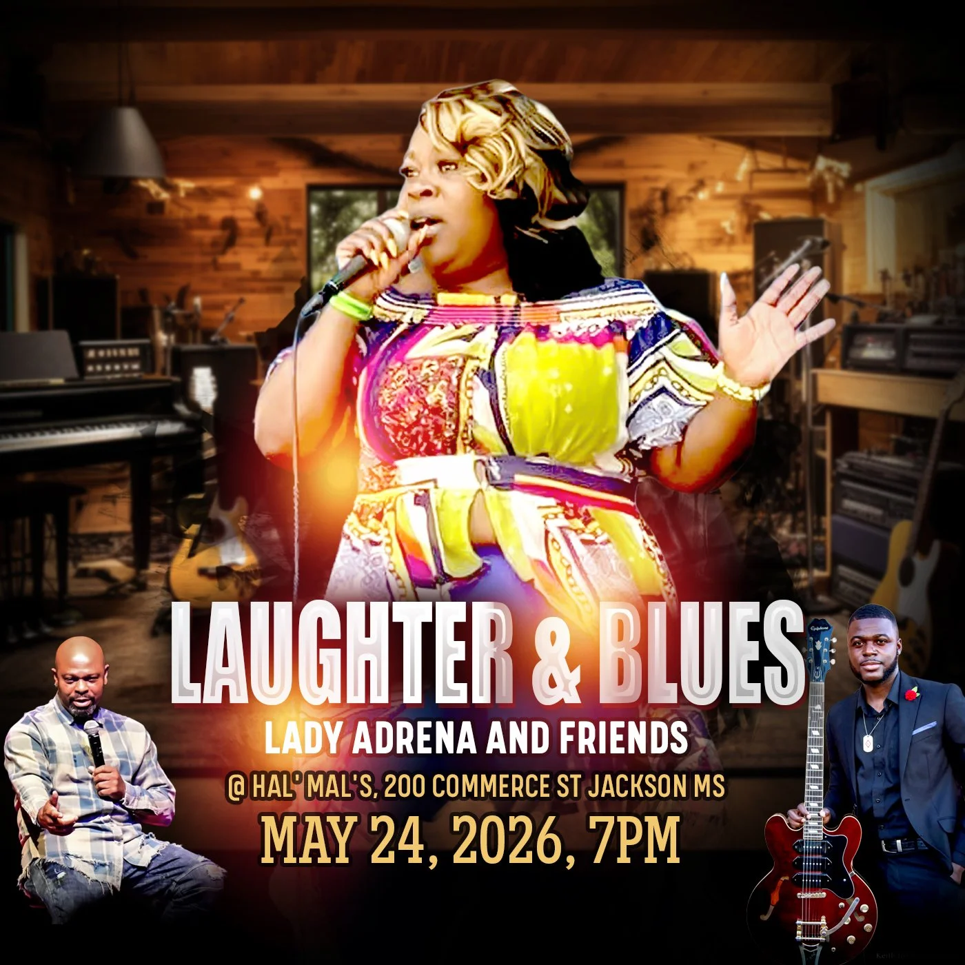 Lady Adrena - Laughter & Blues