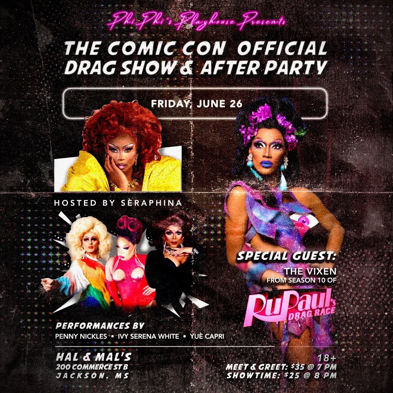 The Comic Con Drag Show & After Party