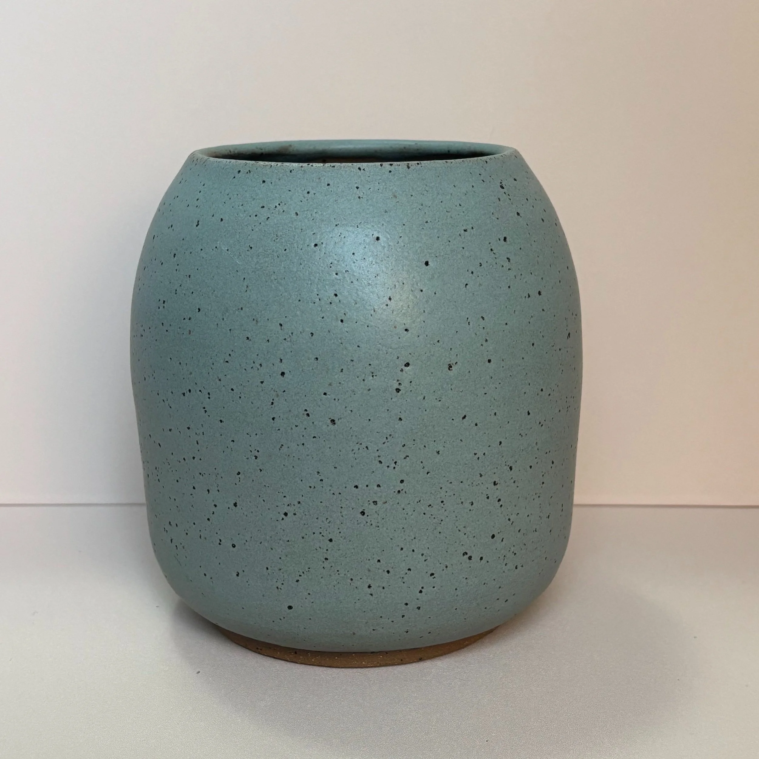 Speckle Blue Vase