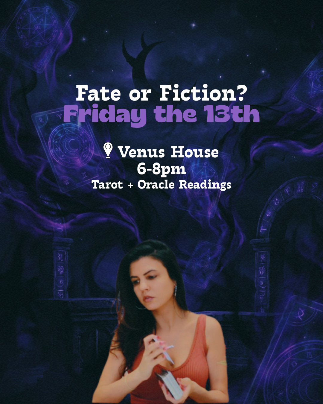 Friday the 13th Tarot + Oracle Readings
