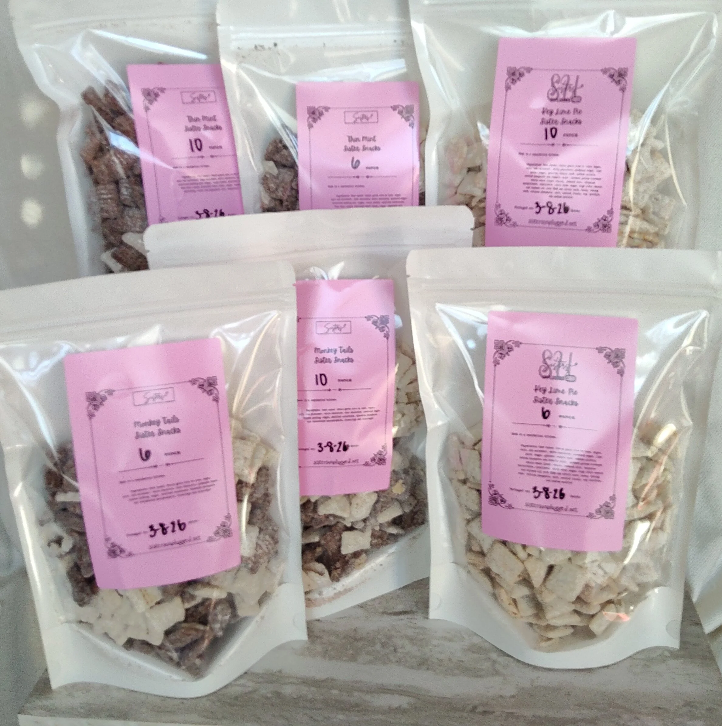 Thin Mint Sister Snacks