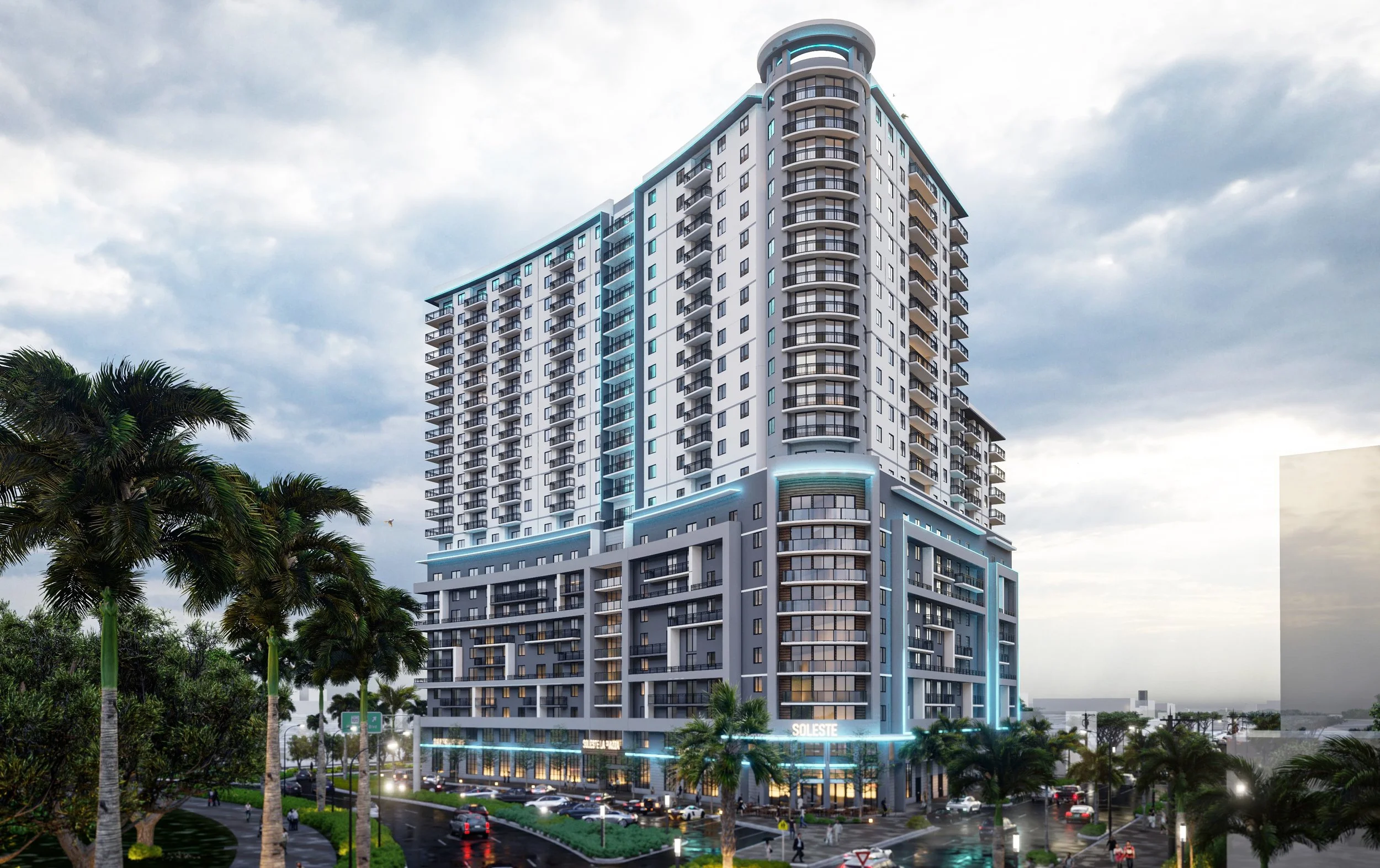 Estate Cos. wins approval for 23-story apartment tower in Hollywood