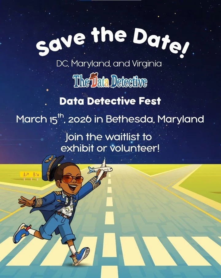 In case you missed our last post!
Data Detective Fest is coming March 15, 2026!
Come hang at the exhibit or volunteer with us. Either way, it&rsquo;s gonna be a good time.
Links below to sign up !

Waitlist: https://loom.ly/1auZ52s
Volunteer: https:/