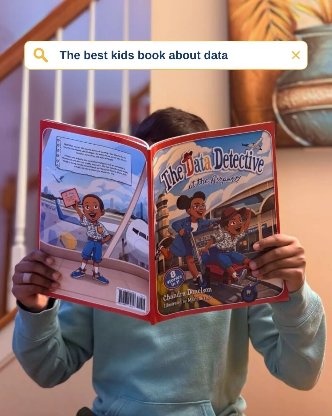 search: best kids book about data
top result: already in your hands

tag us reading your book for a chance to be featured on the Data Detective page 👀
