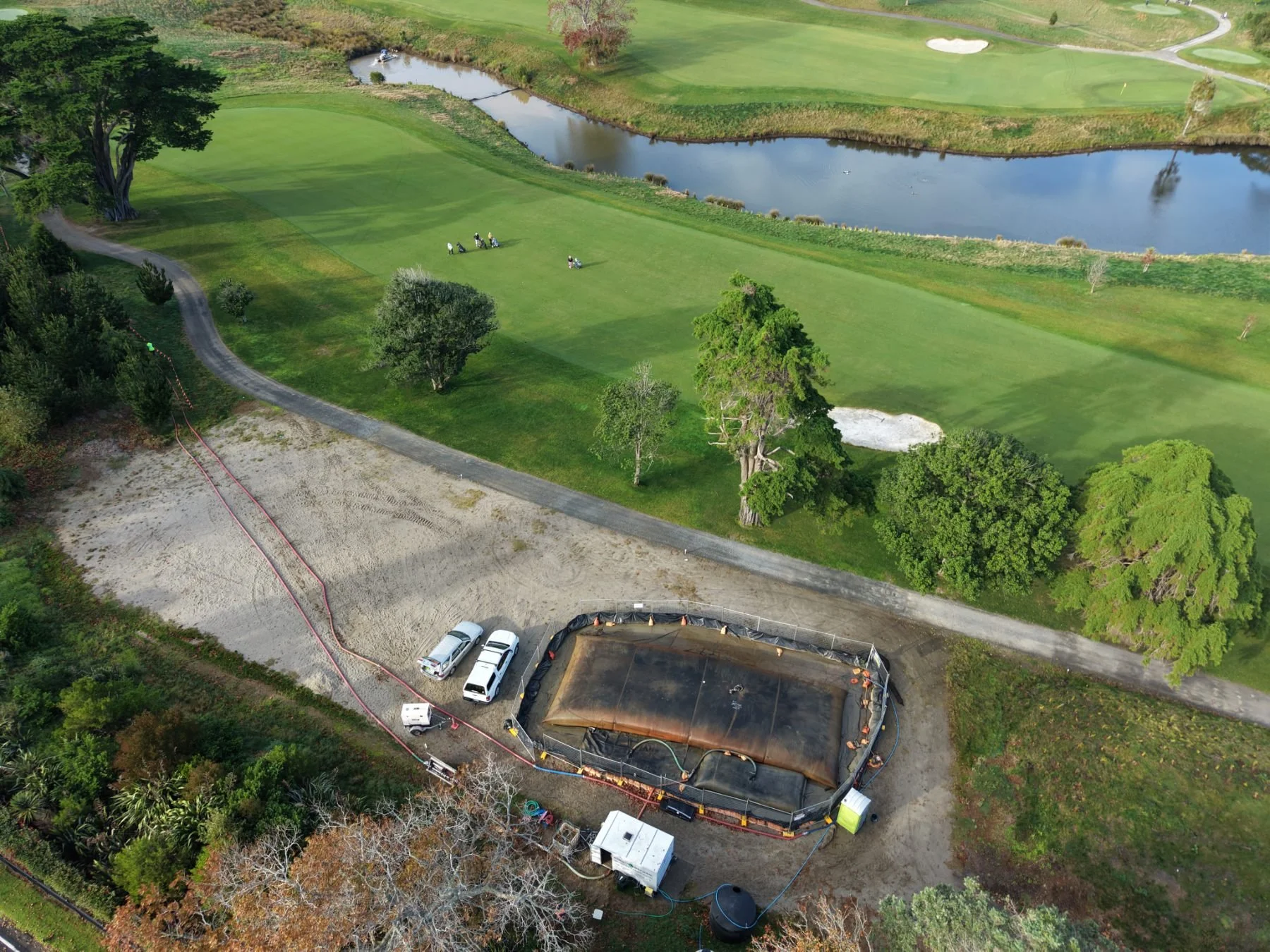 Glasgow Contractors Golf course pond desilt.jpg
