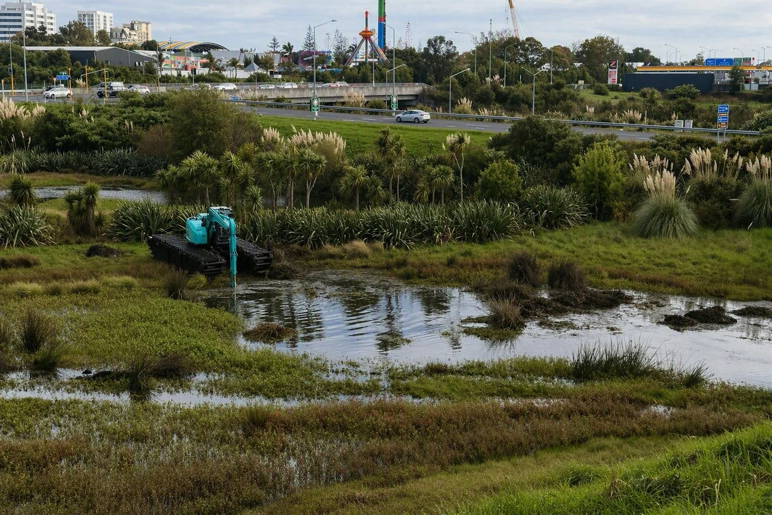 pontoon excavator aquatic vegetation removal.jpg