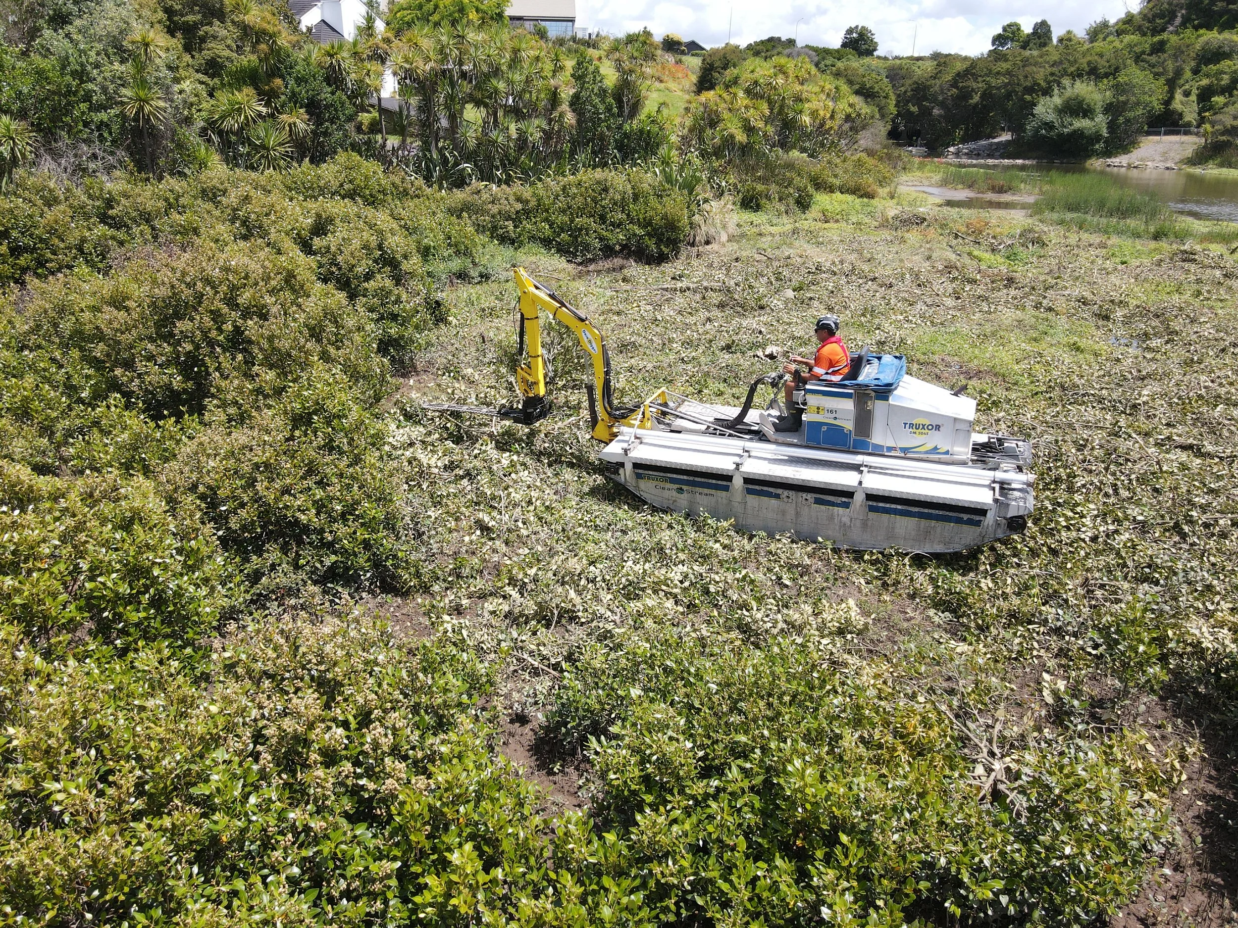 Glasgow Contractors Truxor Pond Mangrove Clearance.JPG