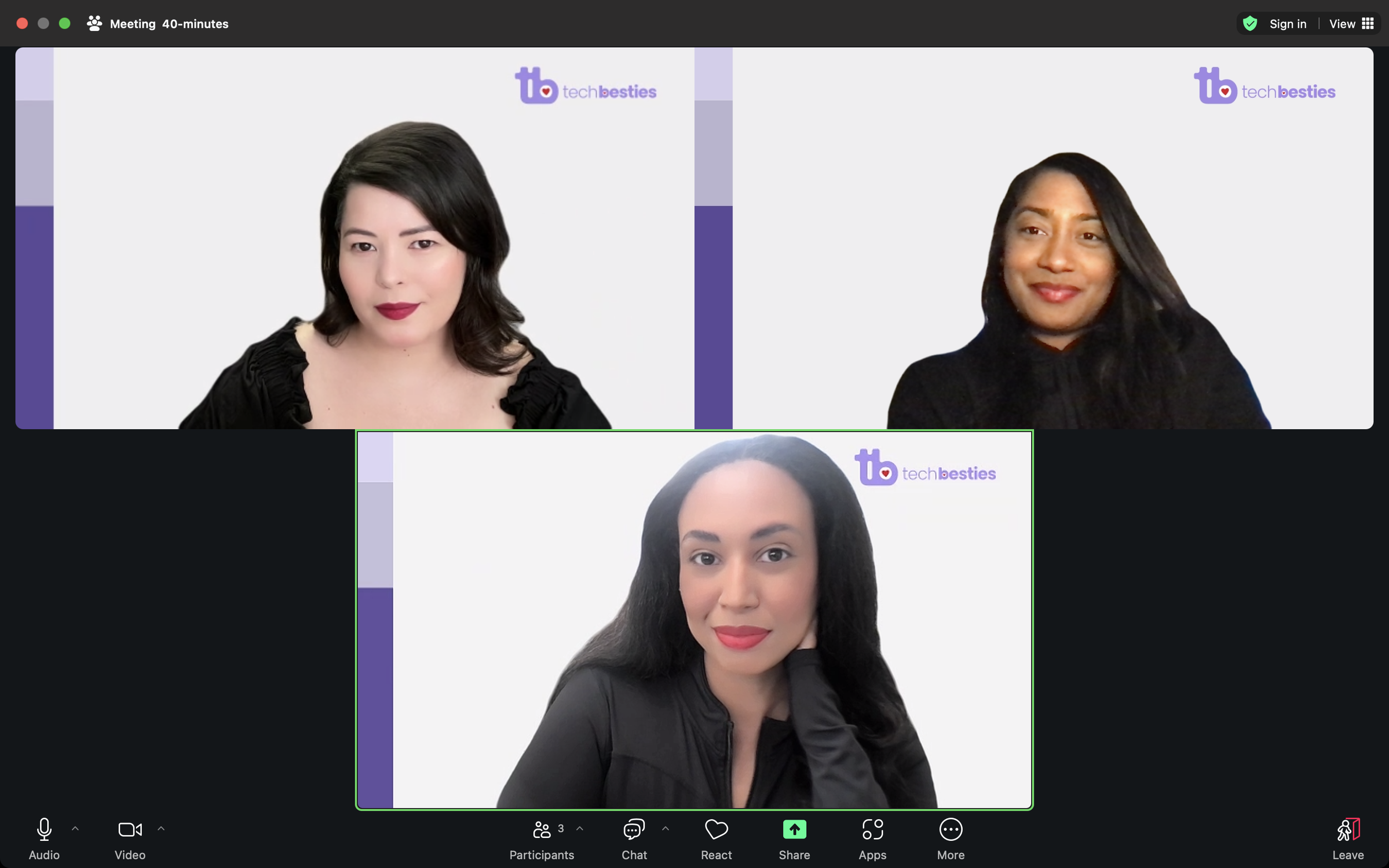 TechBesties: Empowering Women in Tech Through Community, Education, and Support