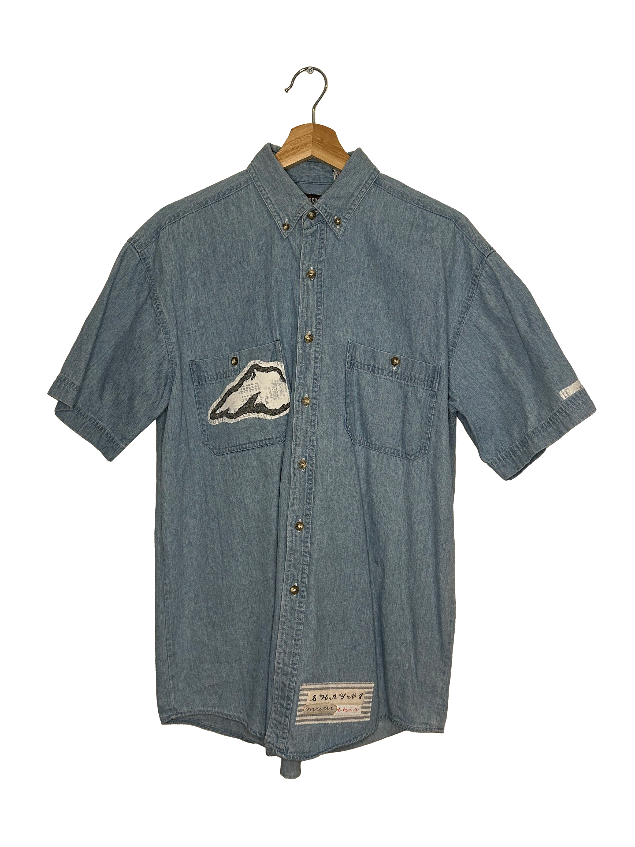 Lake Superior denim short sleeve