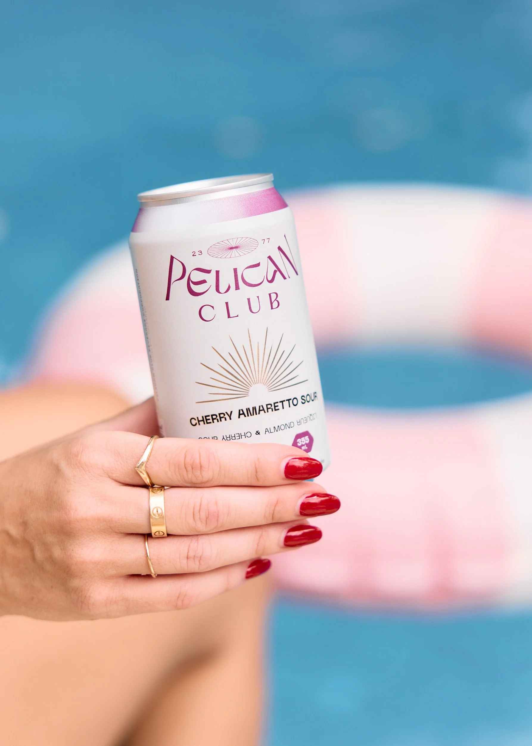 Pelican Club Cherry Amaretto Sour | drinkpeli.ca — Pelican Club