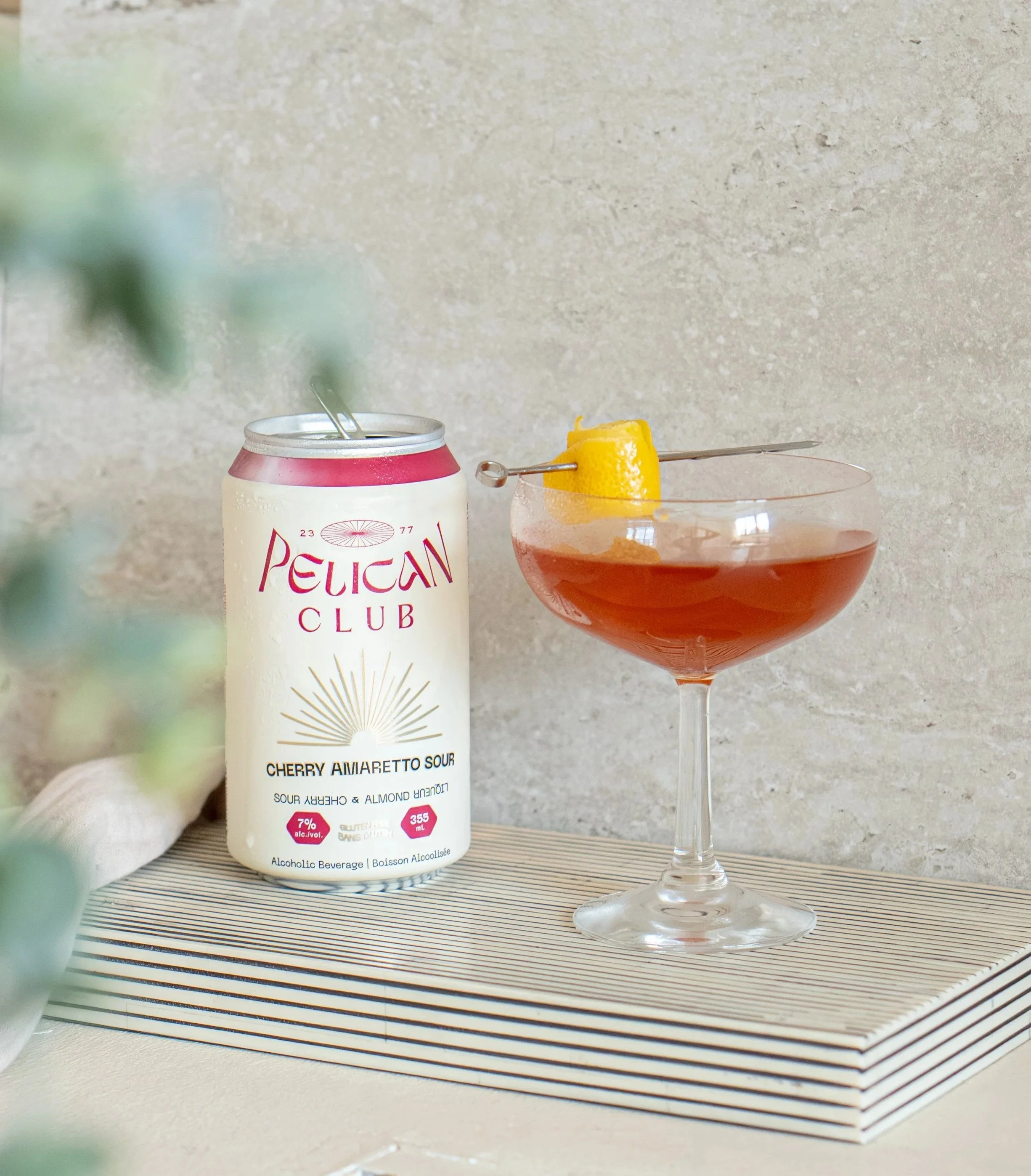 Pelican Club Cherry Amaretto Sour | drinkpeli.ca — Pelican Club