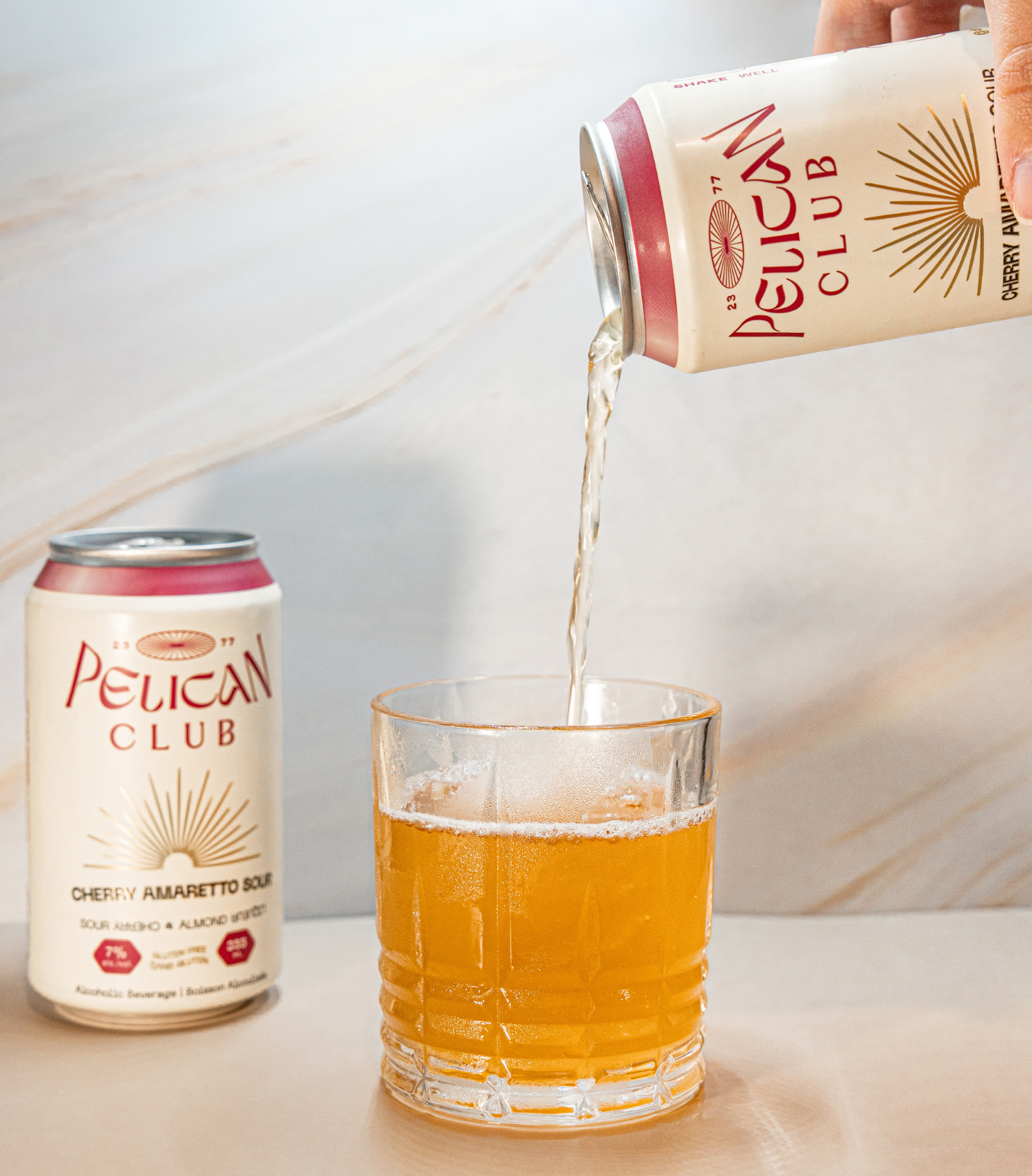 Pelican Club Cherry Amaretto Sour | drinkpeli.ca — Pelican Club