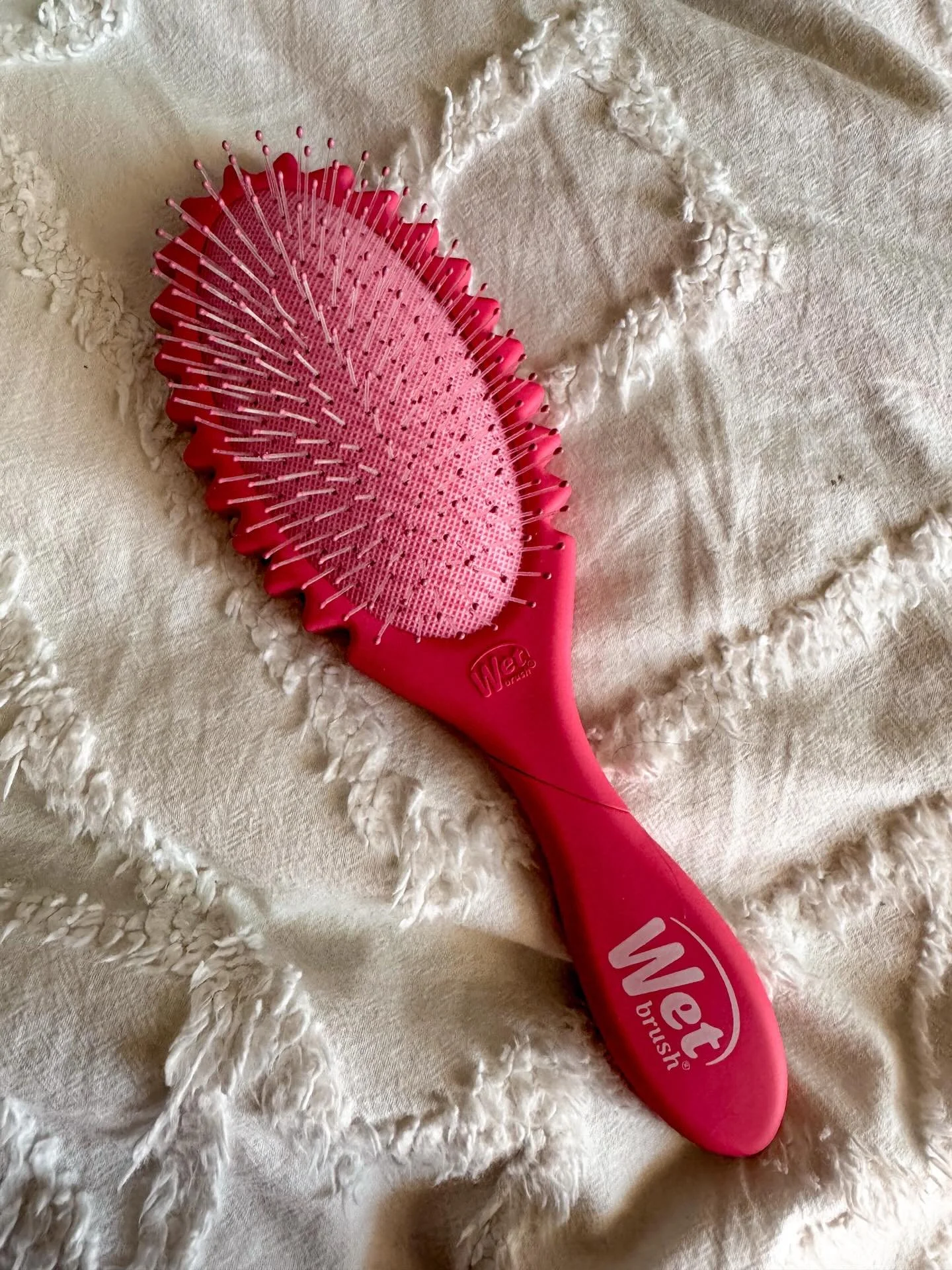 In 2026 I am continuing to figure out my natural hair. It&rsquo;s kind of wavy kind of curly. This brush has helped so much! It allows me to brush my hair while it&rsquo;s still wet without feeling like I&rsquo;m ripping all my hair out. And it doesn