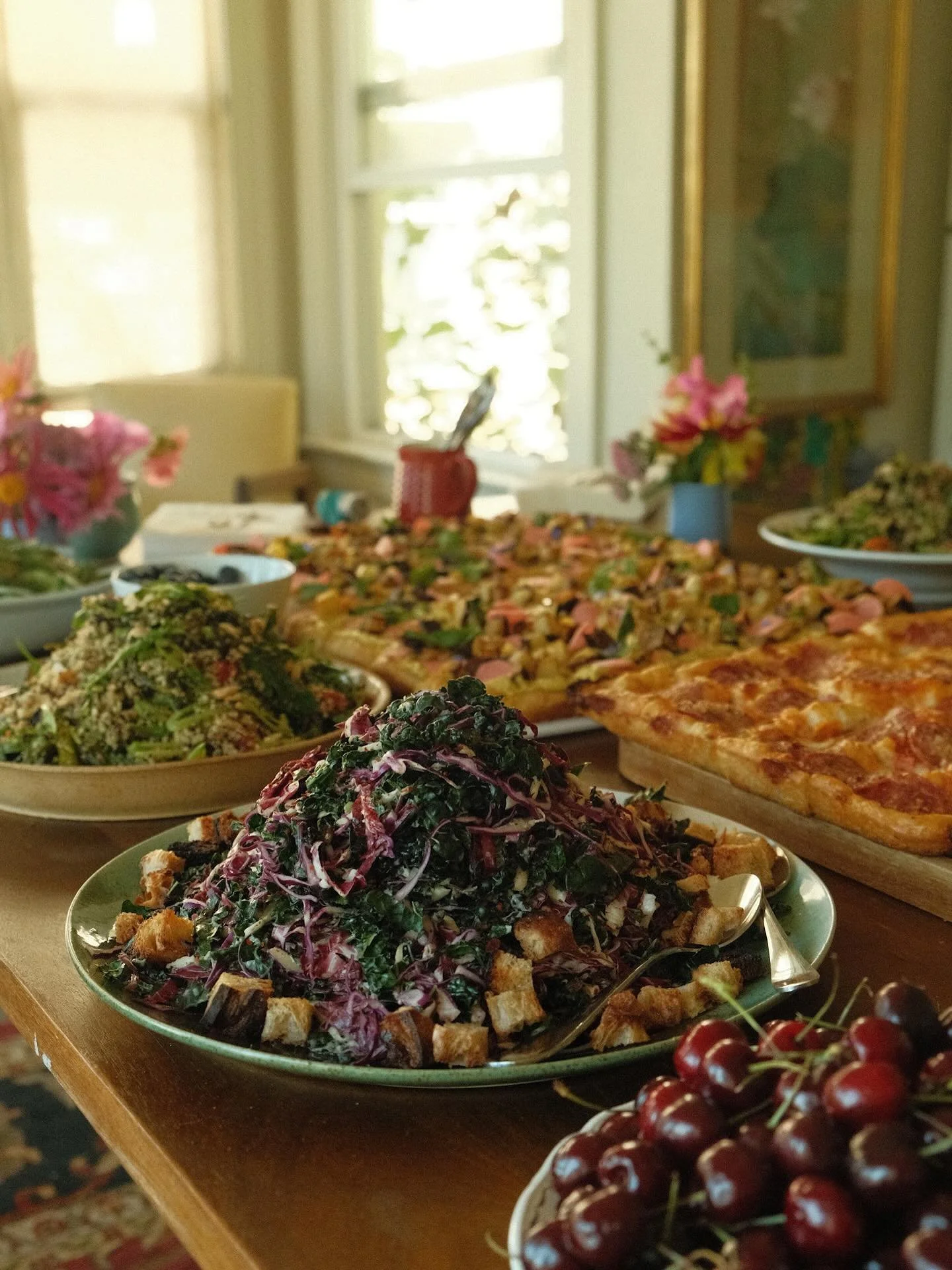 Thank you so much to everyone who came to Heart Food Song&rsquo;s Lunch in the Garden. 

And thank you thank you to everyone who lent their gifts and time to make it extra special.

Next event July 26! Sign up for Heart Food Song emails for incoming 