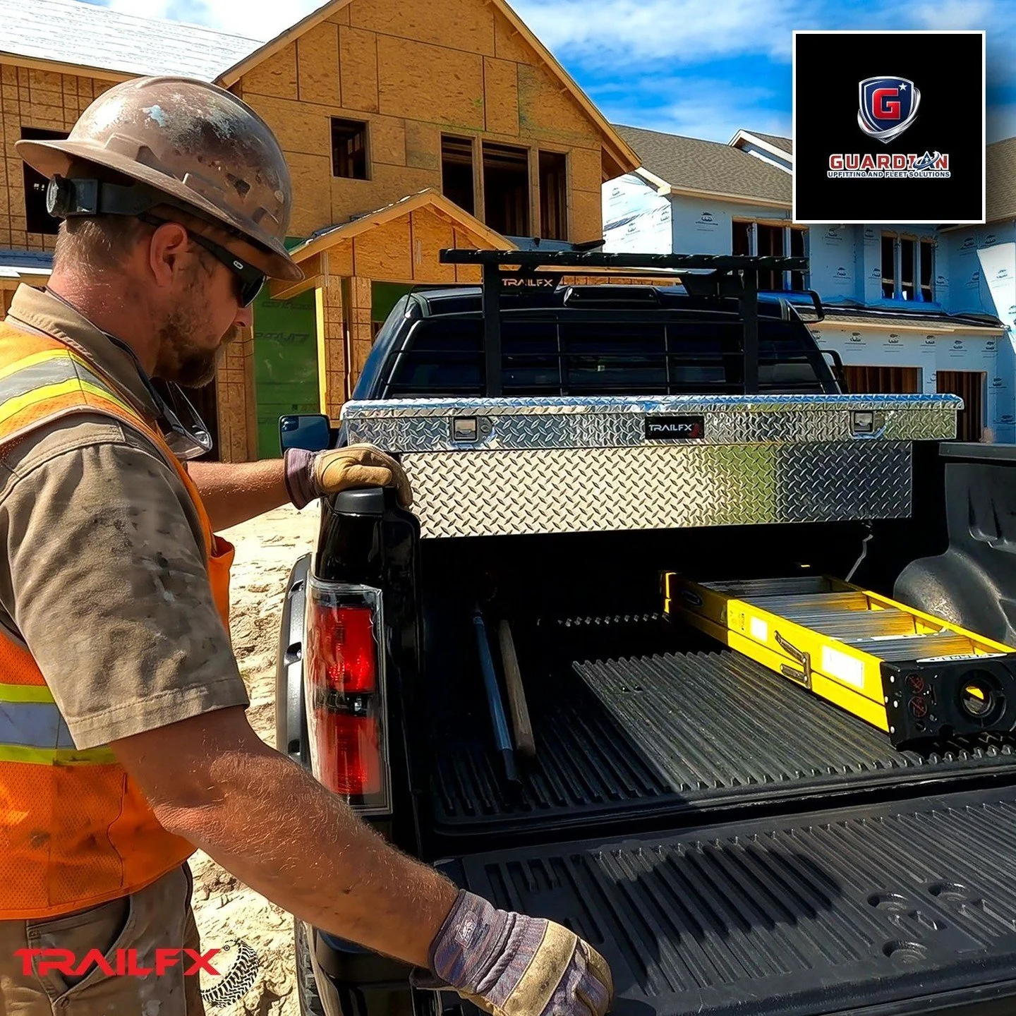 Keep your tools organized and secure with storage designed to withstand the toughest job sites. The heavy-duty TrailFX Aluminum Toolbox is an investment in a premium truck experience, giving the ultimate peace of mind that comes with a professional-g