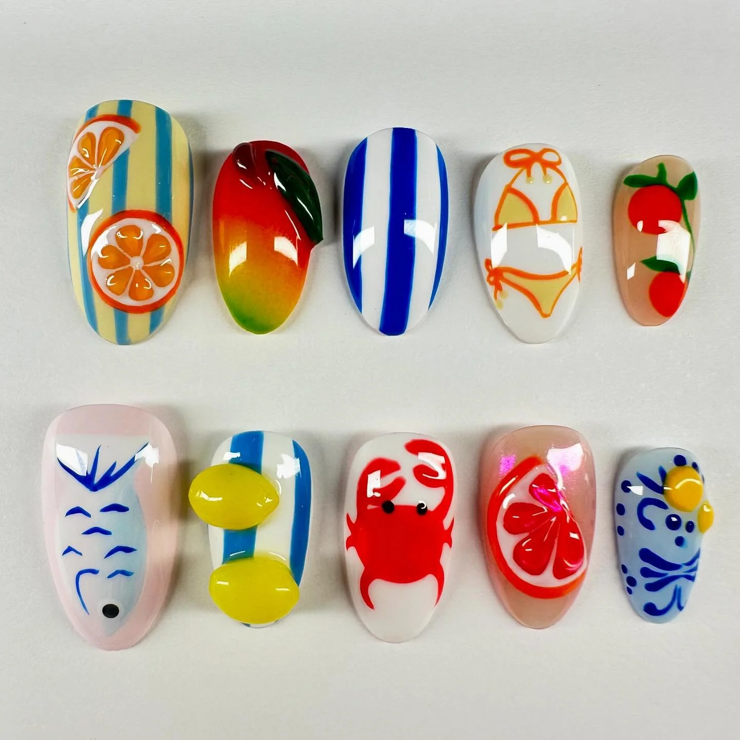 mixed some of my fav sets rn ⭐️

ib @palomanailstudio &amp; @nikki__nailss &amp; @allycoolcattt 
-
-
-
-

#gelnails #gelxnails #gelxapres #apresgelx #aura #apr&egrave;s #lanails #nails #nailsofinstagram #nailartist #3dnailart #handpaintednailart #nai