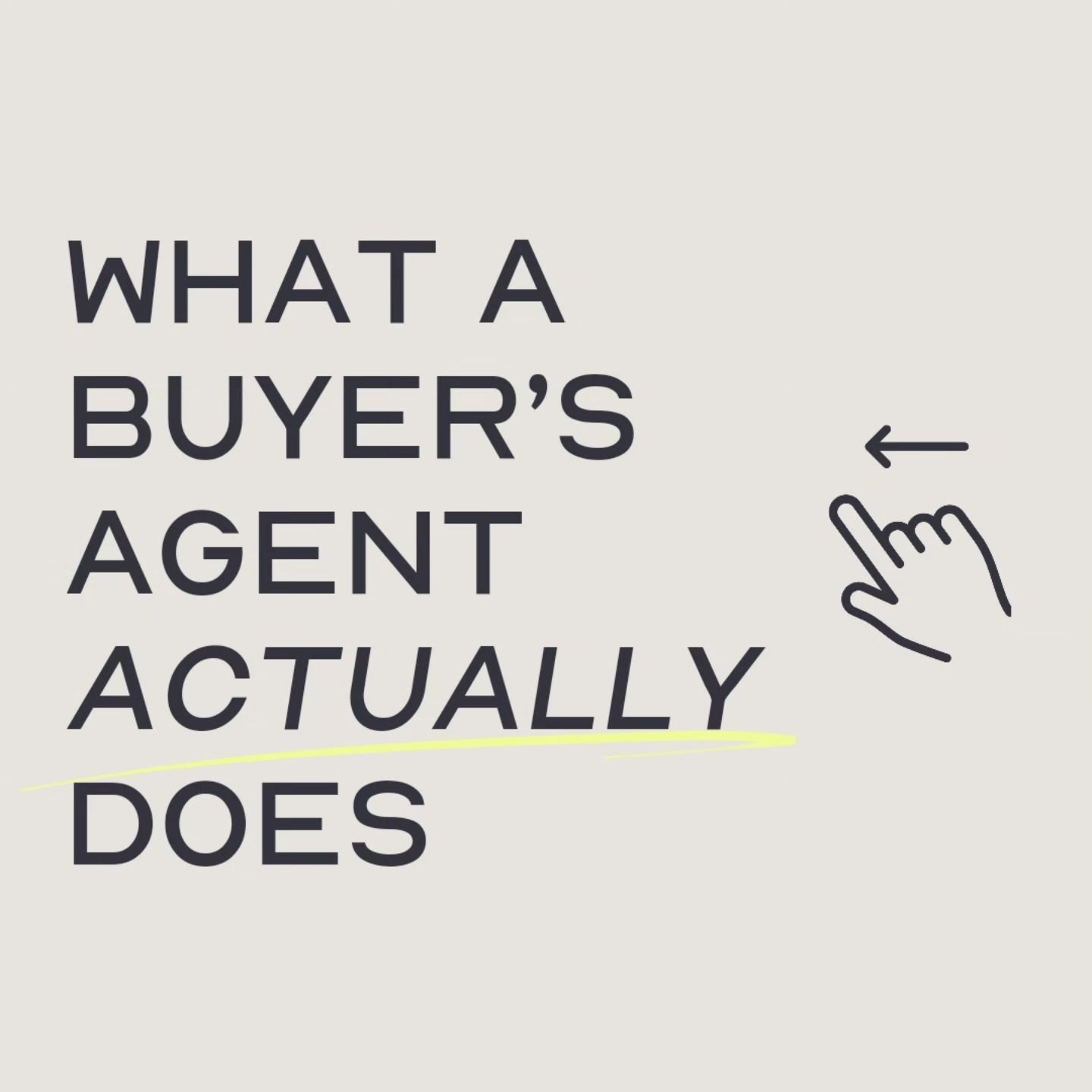 SWIPE ACROSS to see how I can help you on your property journey...

You don't have to lift a finger, I do the purchasing, negotiating, and everything until settlement. 

Oh, and the best part? I only purchase in areas that are set to grow in value! ?
