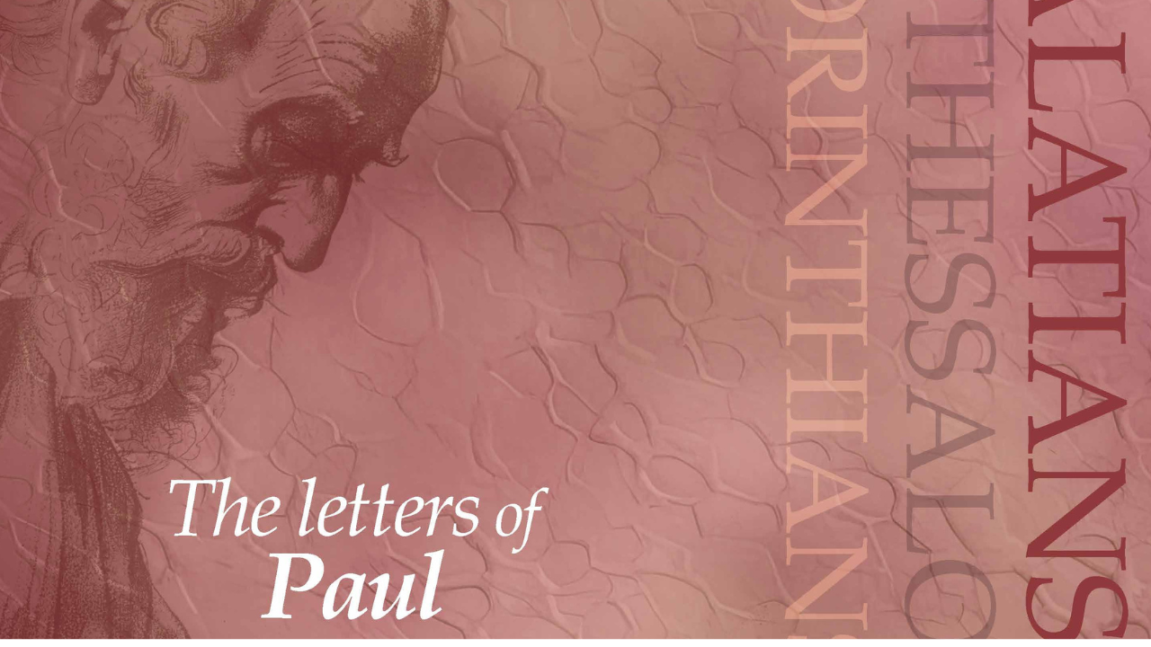 Letters of Paul Part 1