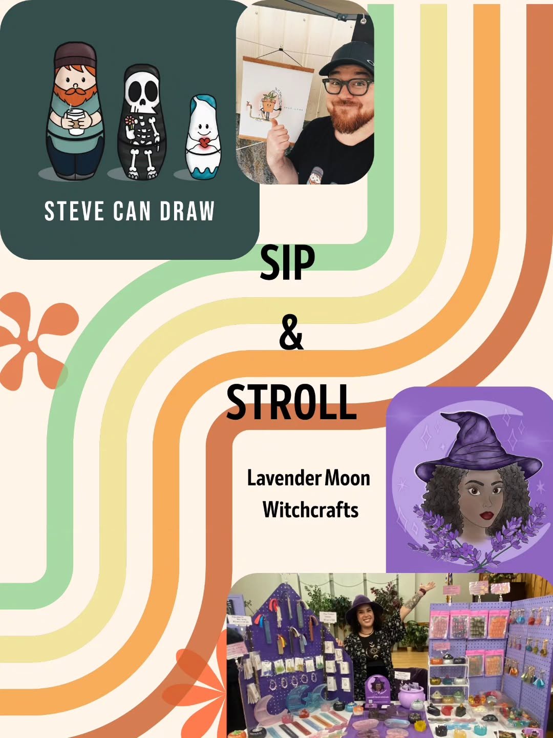 Who is excited for Sip and Stroll on Friday? We will be featuring each of our artists every day counting down to Friday! 

If you haven't bought tickets already, what are you waiting for!? Head over to @missiondowntownba and snatch some up before the