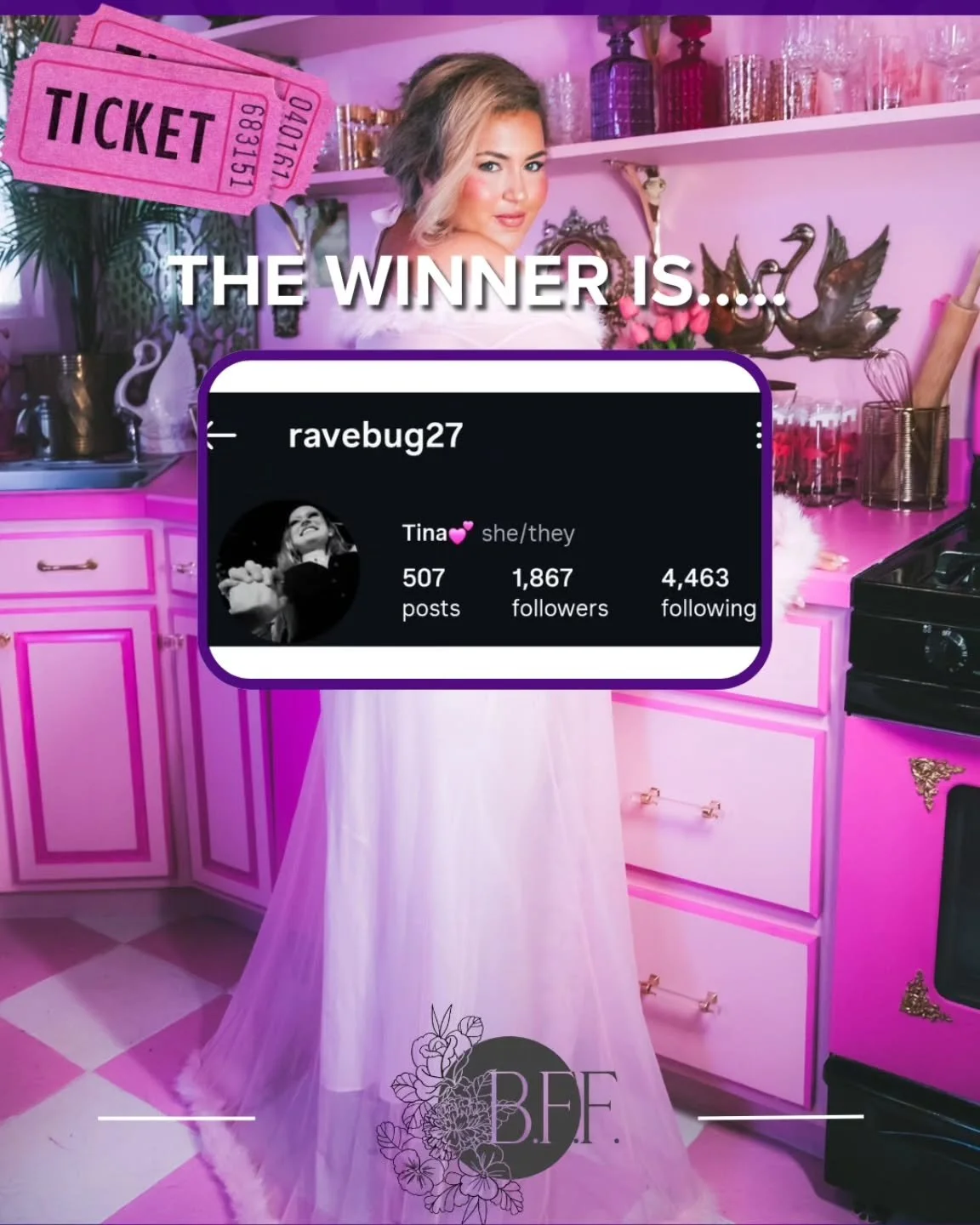 Winner Winner Chicken Dinner or whatever the kids say!

Thank you everyone for entering our giveaway. Congratulations to @ravebug27 on your tickets! Send us a DM and we can tell you how to collect them!