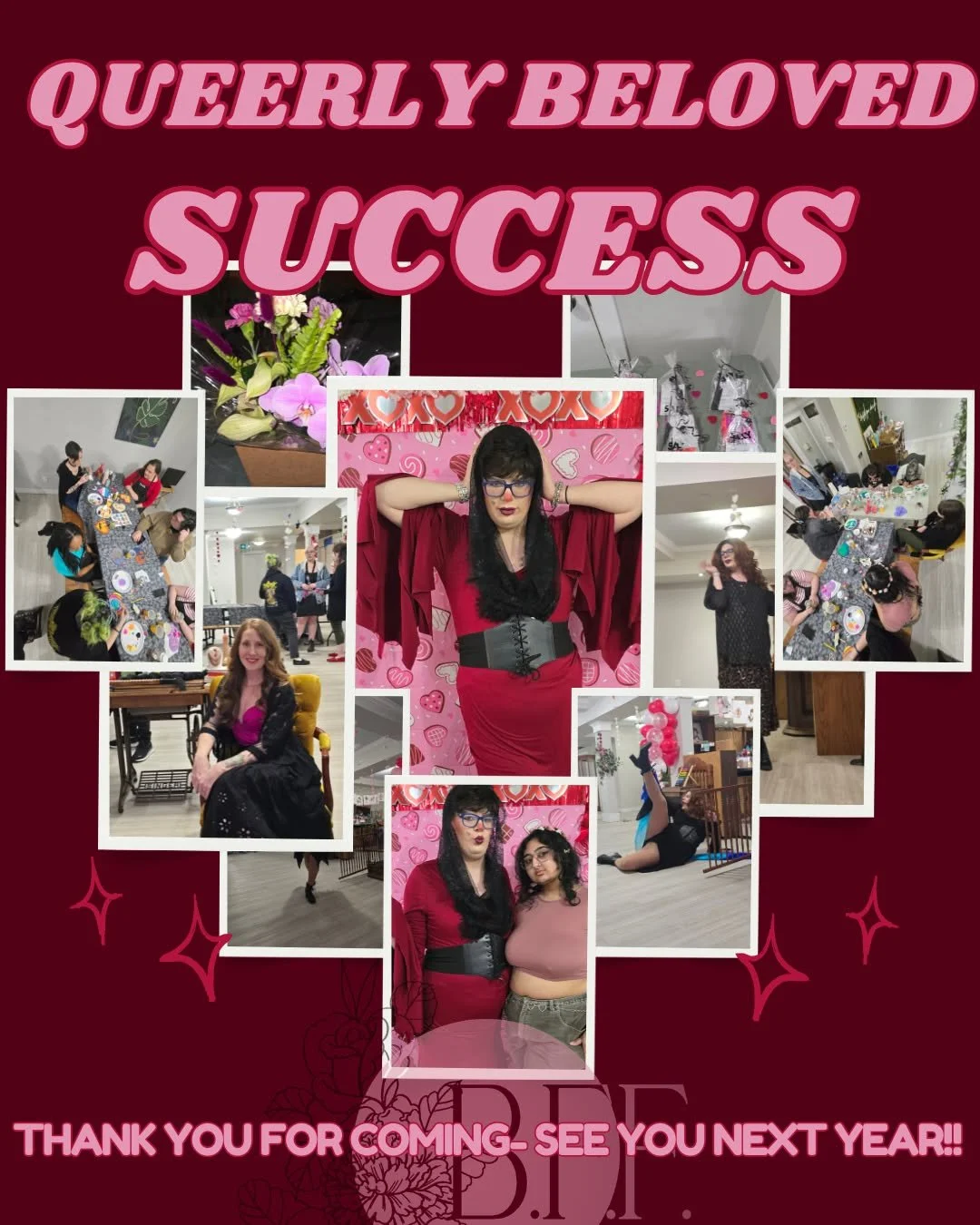 QUEERLY BELOVED WAS AN INCREDIBLE SUCCESS!! THANK YOU TO EVERYONE WHO CAME!! 

With a spectacular performance by @colinaldamonsters followed by wooden sign making lead by @sayitwithsignz and some excellent shopping from our lovely pop up booths @ofal