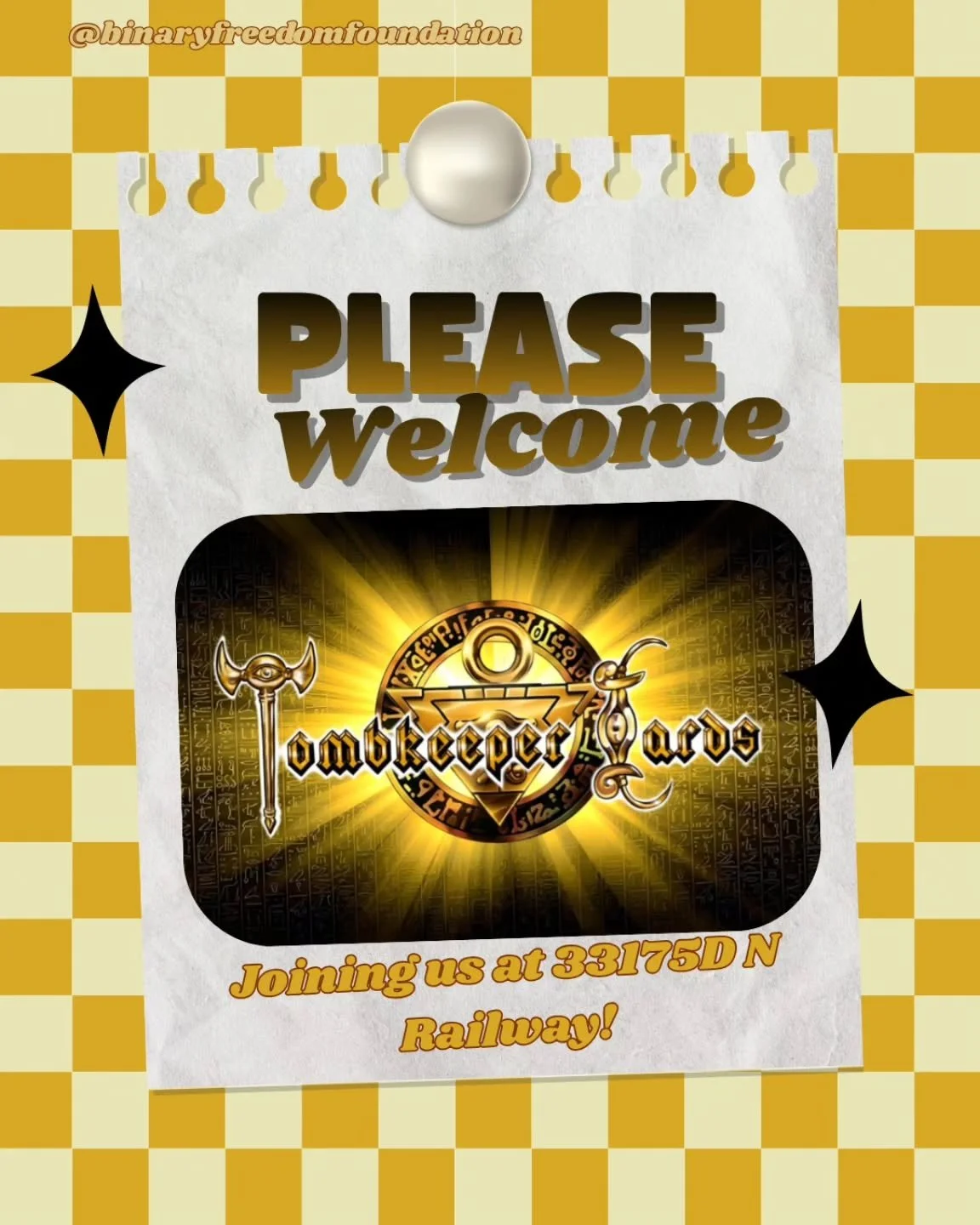 We are extremely excited to announce that @tombkeepercards will be moving in and sharing our space at 33175D N Railway Ave! 

We are hoping to see everyone down at the shop for their grand opening March 21st 10am-6pm.

You might be asking, what does 