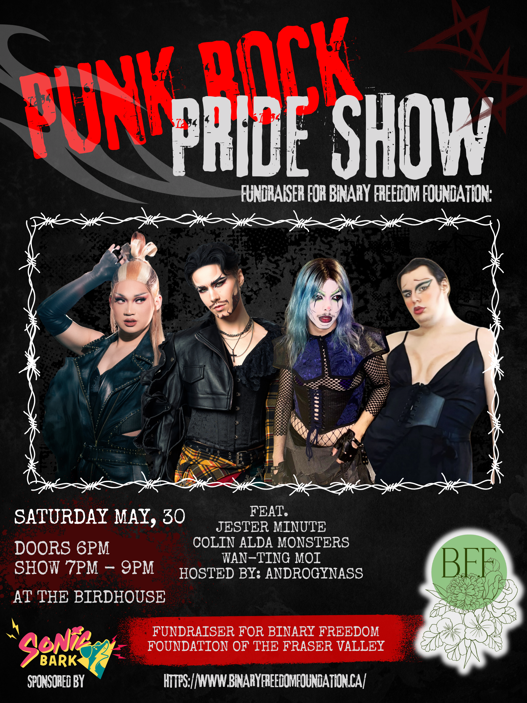 Punk Rock Pride // Binary Freedom Foundation Fundraiser