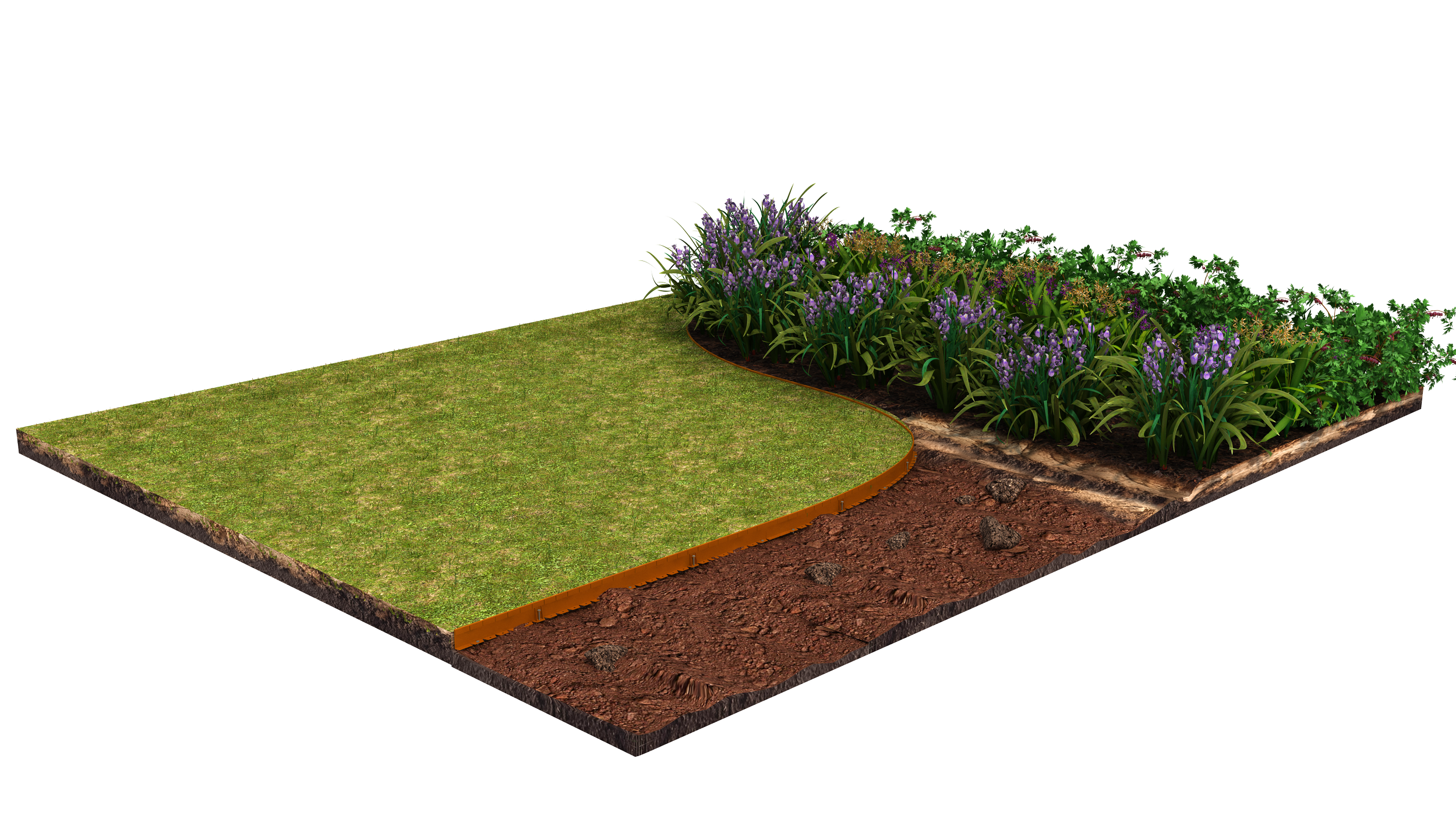 Formline Flexible Landscape Edging 100mm [Pre-order]