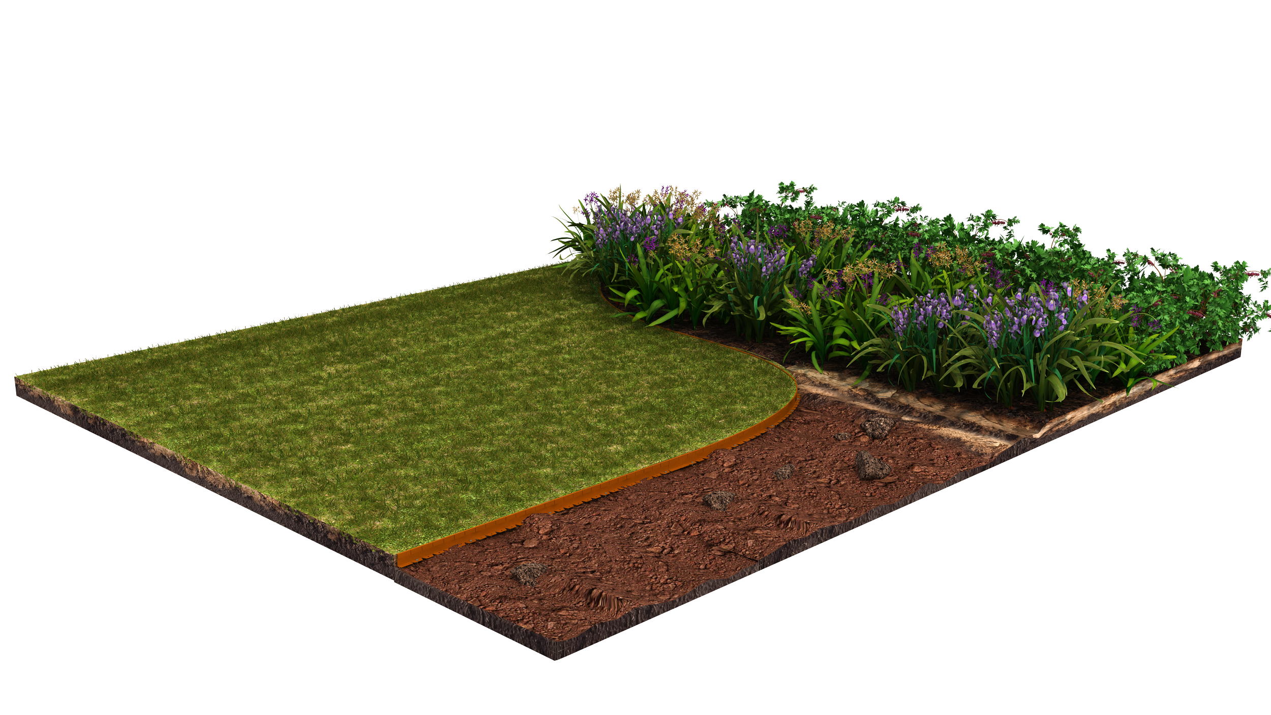 Formline Flexible Landscape Edging 75mm [Pre-order]