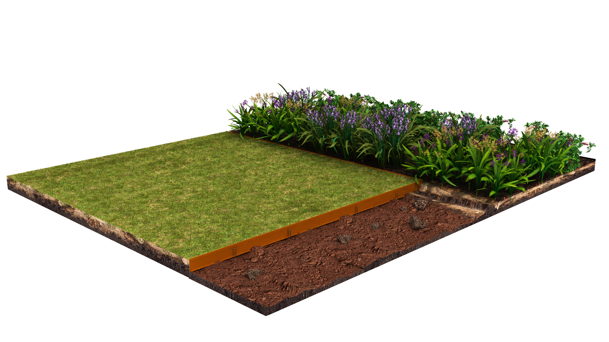Formline Rigid Landscape Edging 185mm [Pre-order]