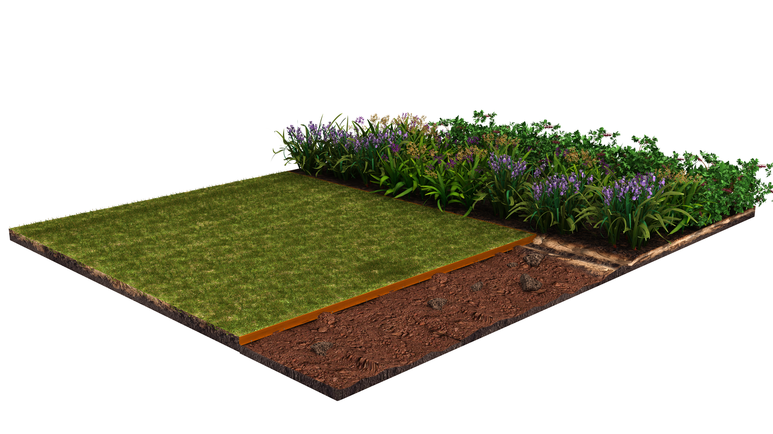 Formline Rigid Landscape Edging 75mm [Pre-order]