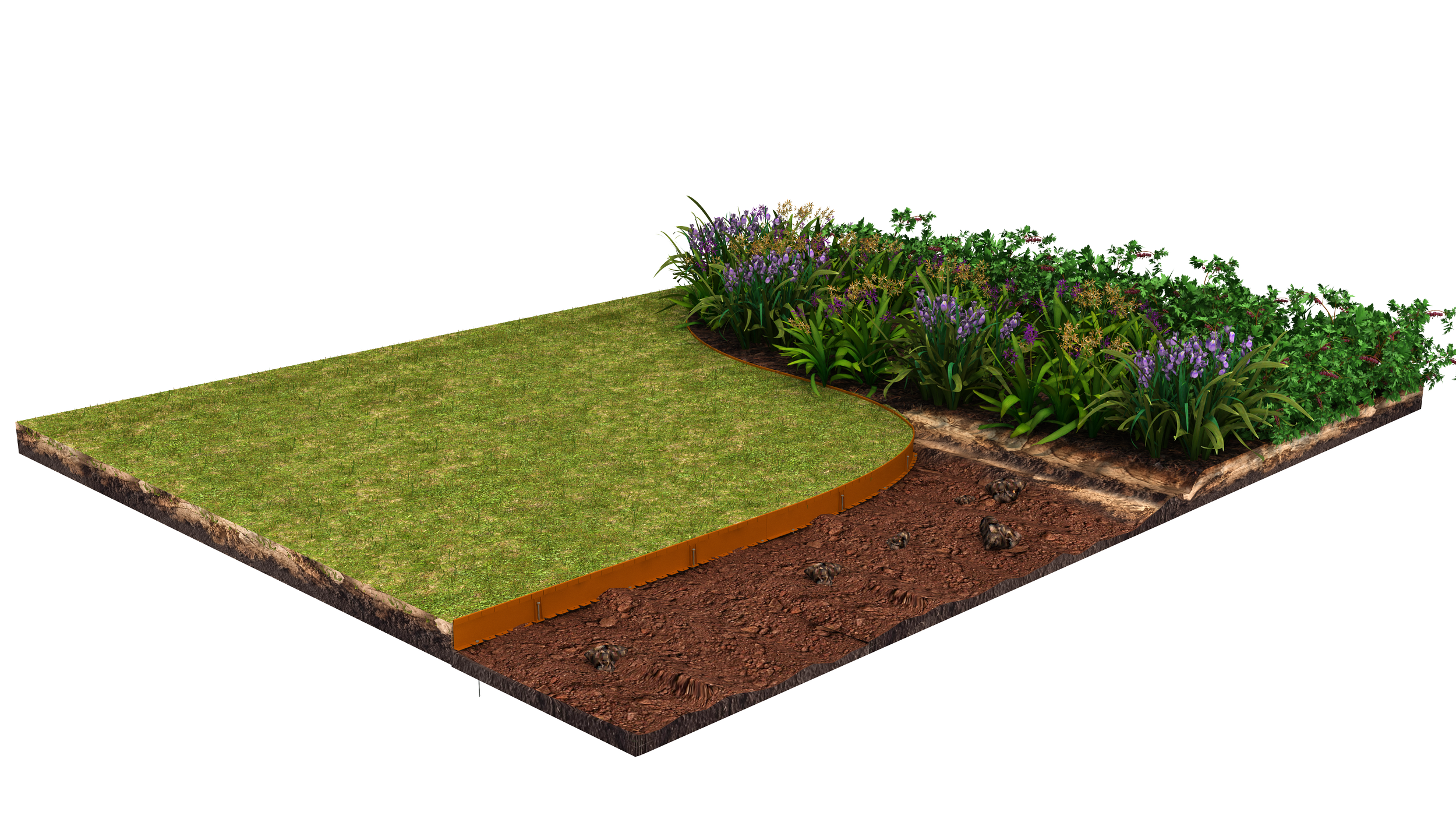 Formline Flexible Landscape Edging 185mm [Pre-order]