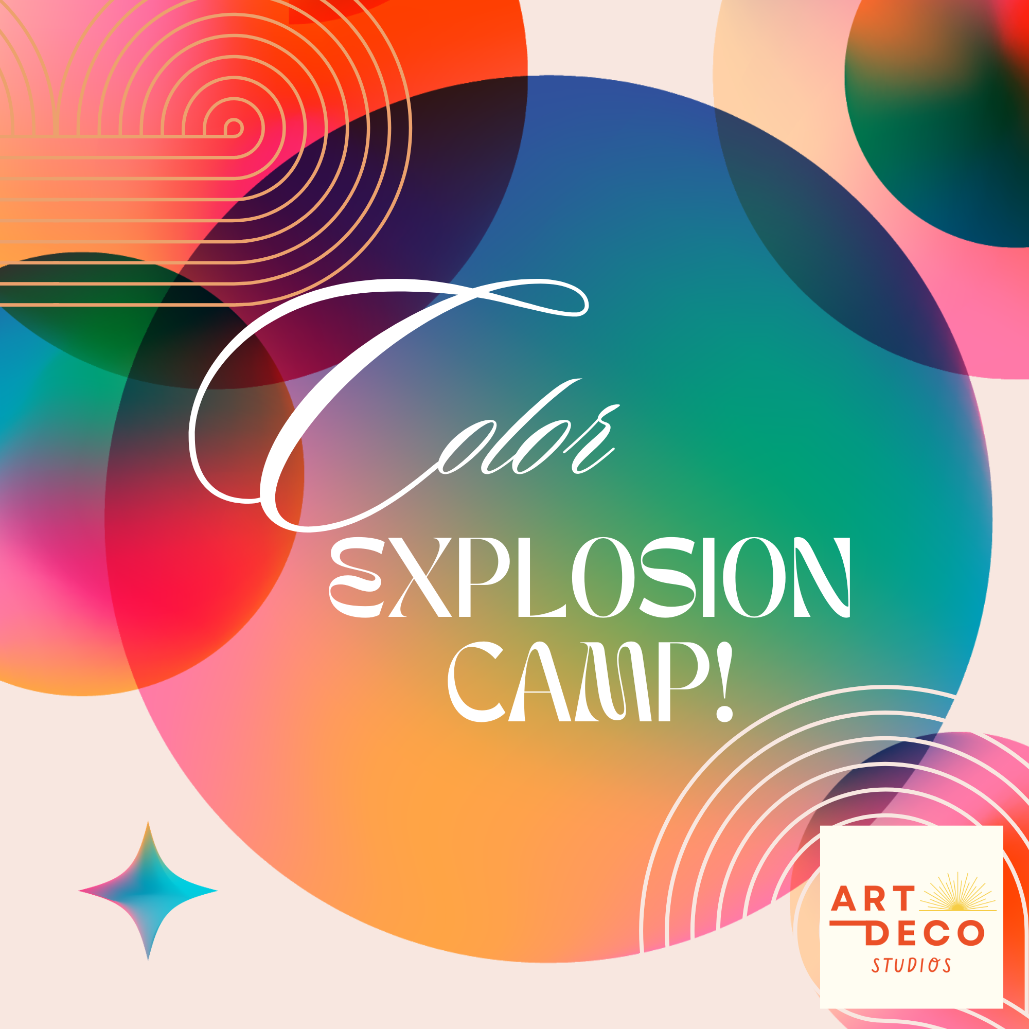 Color Explosion Camp! June 22-June 26th @ SDFAS (open to the public!)