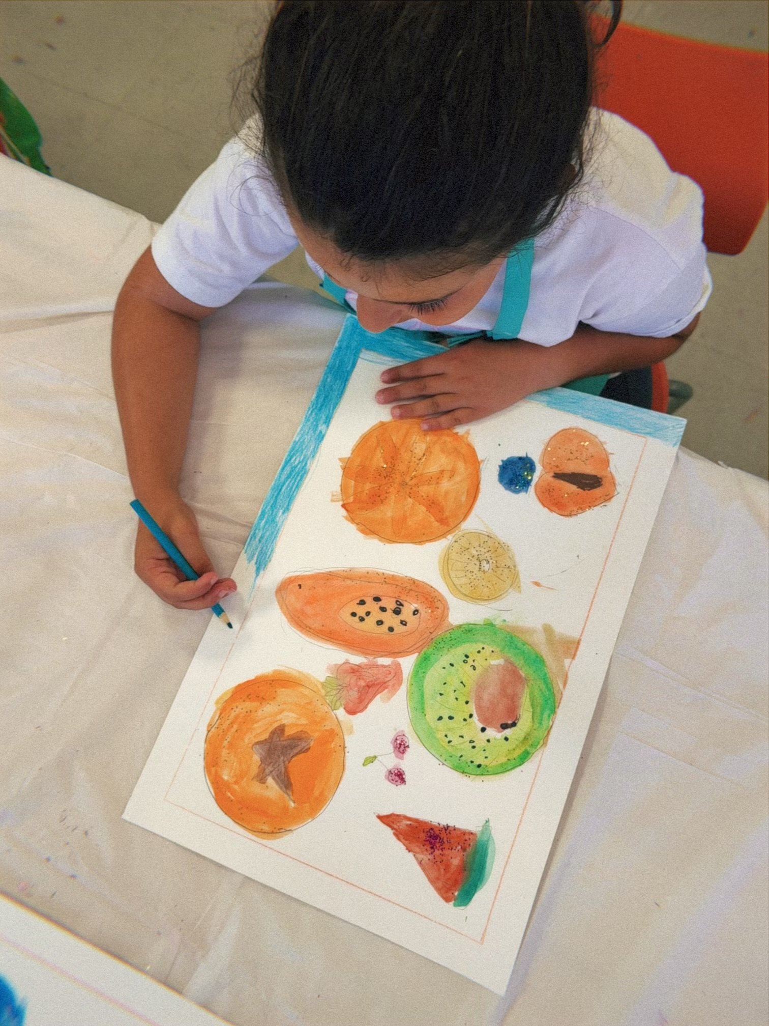 Color Explosion Camp 2026- fruit art painting!
