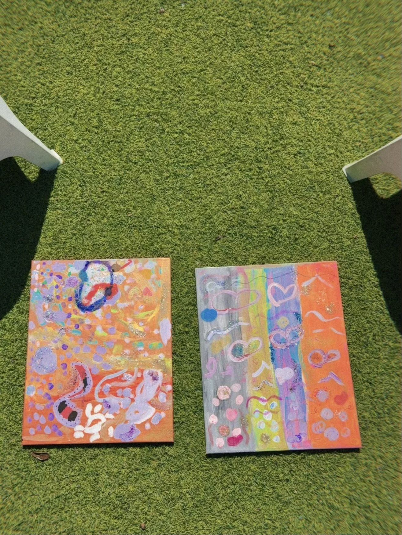 Abstract paintings 