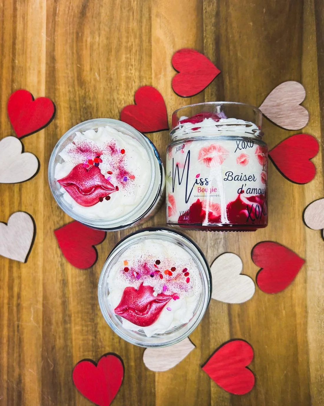 Bougie Baiser d'Amour