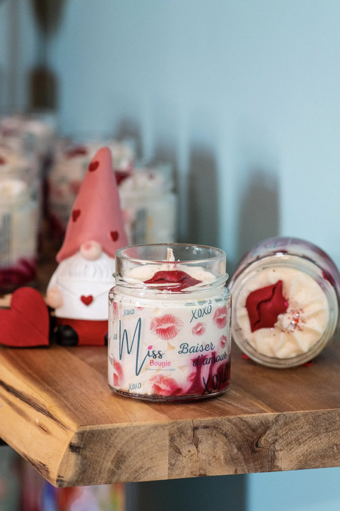 Bougie Baiser d'Amour