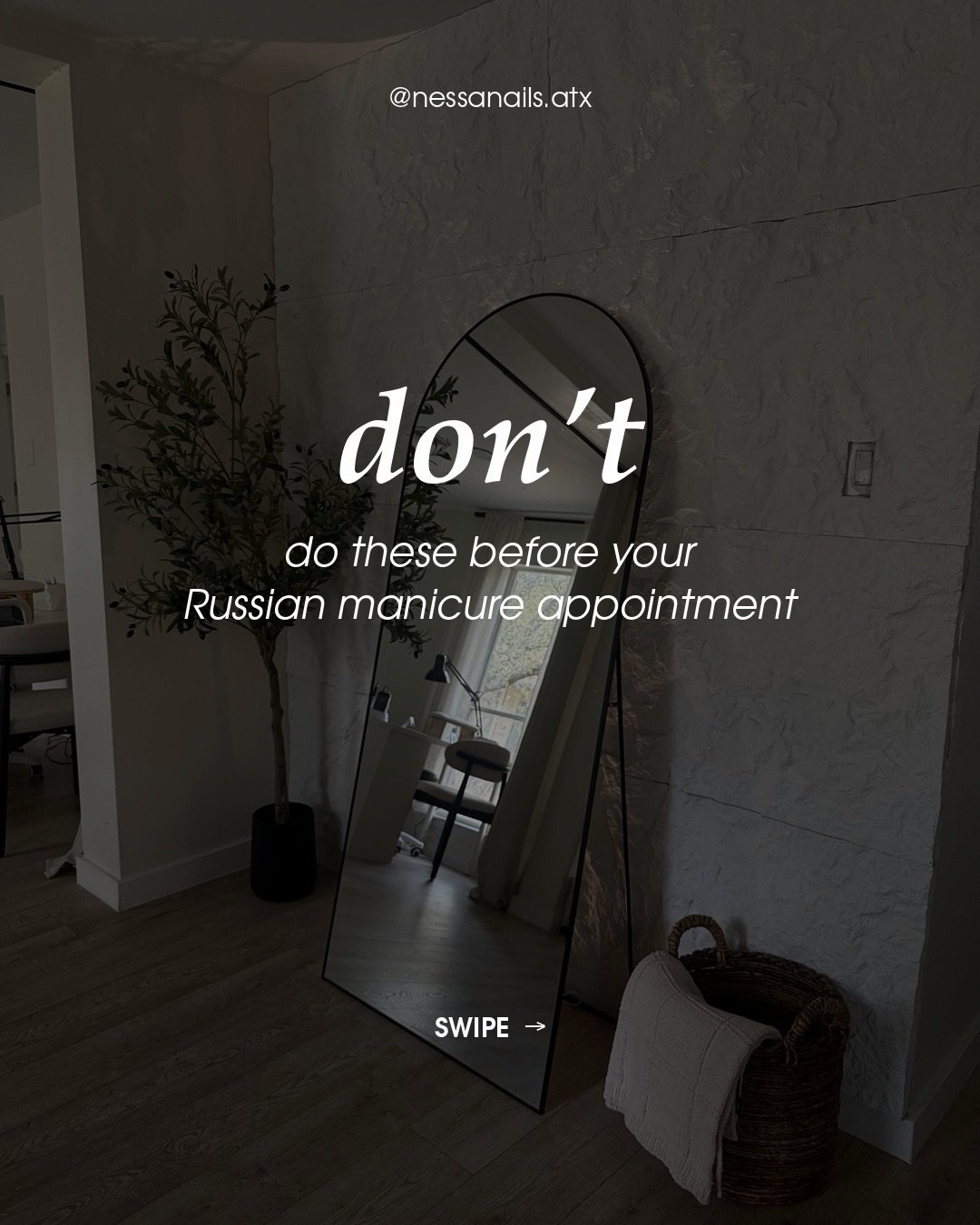 A little prep can make a difference in your Russian manicure. Save this for your next appointment, and swipe through for the do&rsquo;s and don&rsquo;ts we want you to know.

Have a question about your nails? Tell us when you come in we&rsquo;re alwa