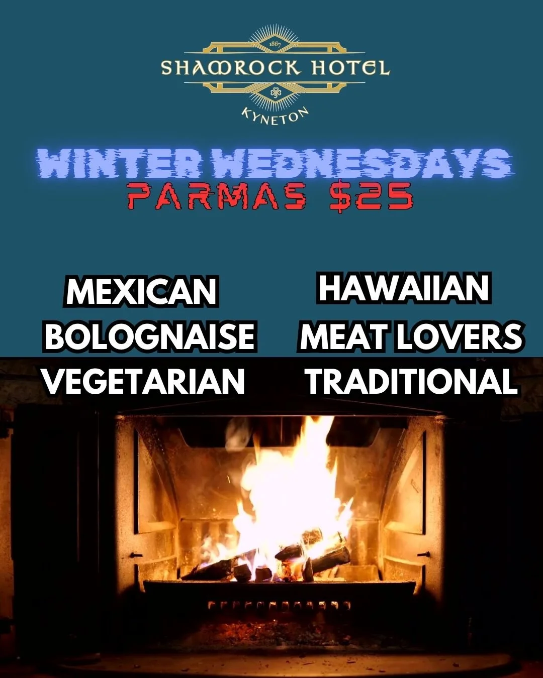 Winter Wednesdays - Parma Night
