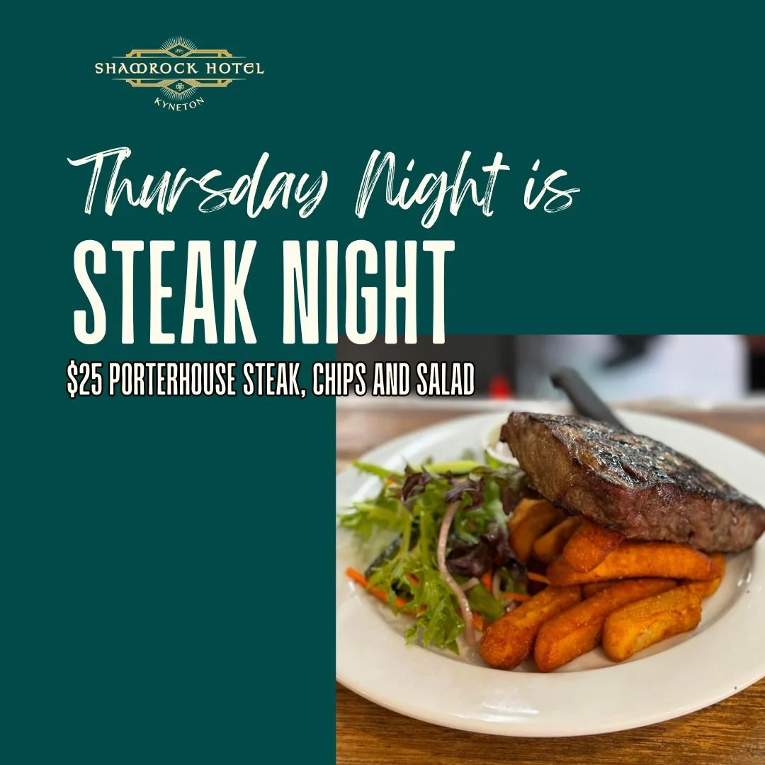 Thirsty Thursdays - Steak Night