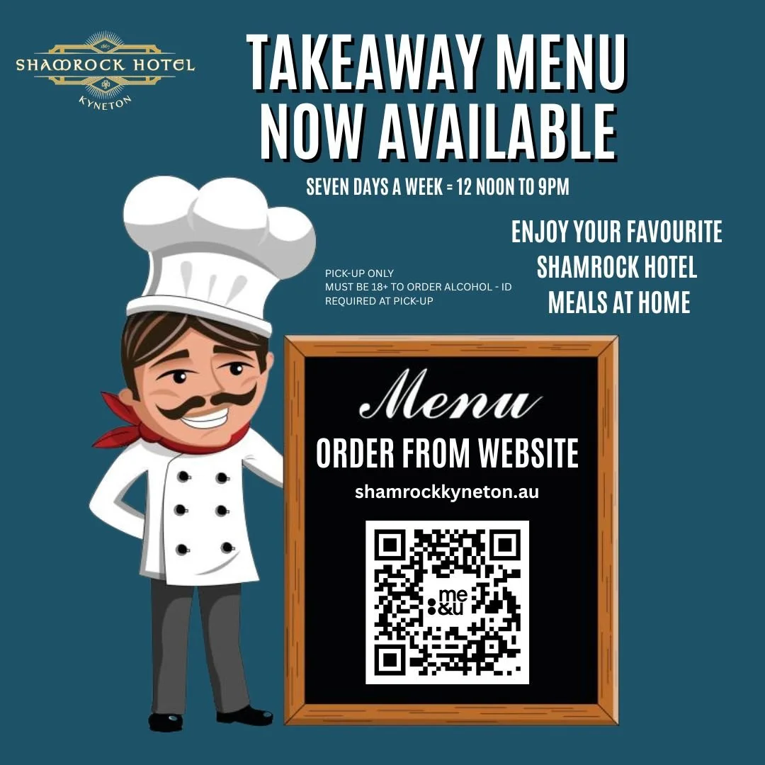 Take Home Your Favourite Shamrock Hotel Meal