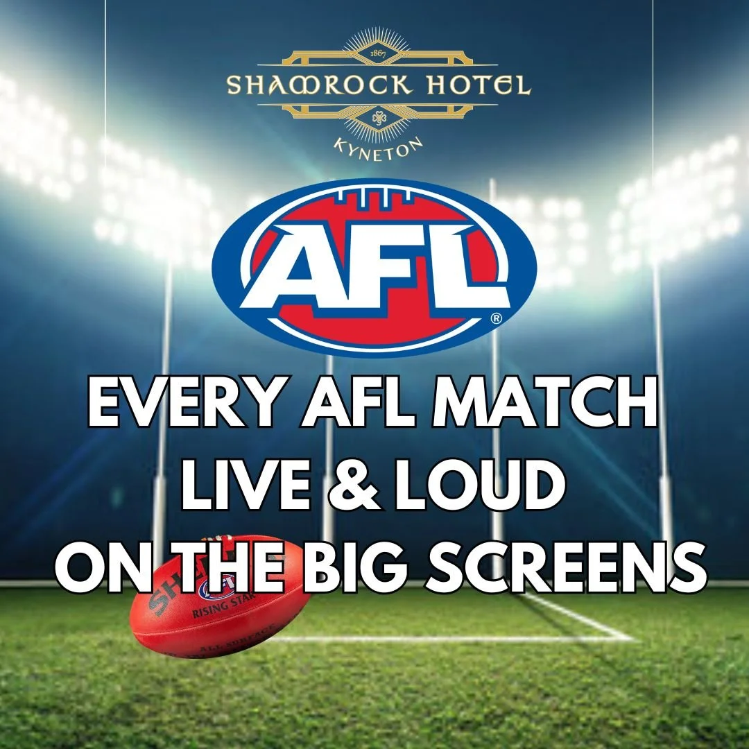 AFL - Every Match - Live & Loud on the Big Screens