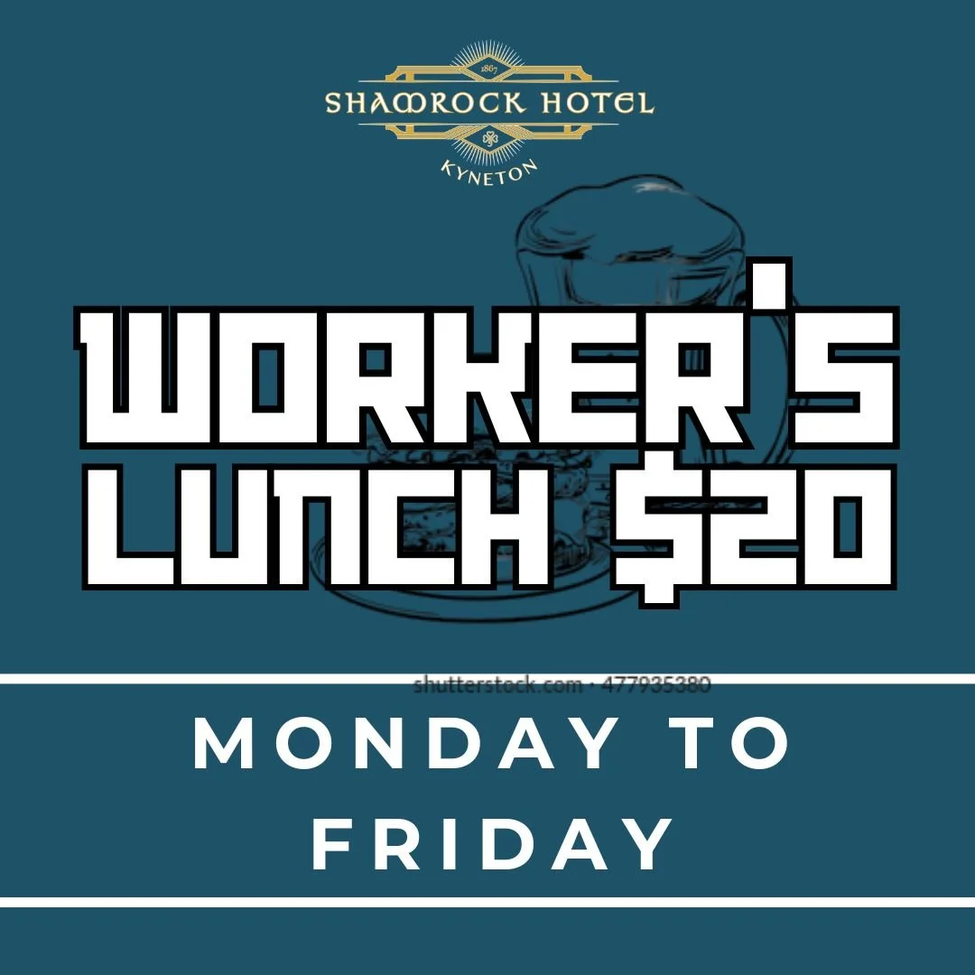 Worker's Lunch $20