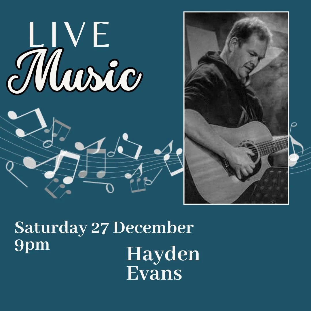 Live Music: Hayden Evans