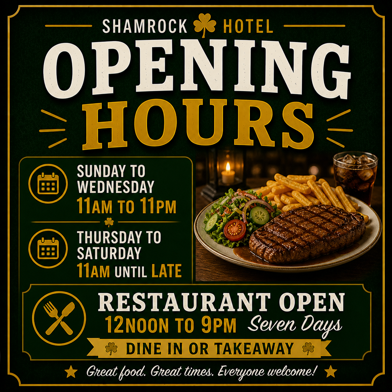 Opening Hours