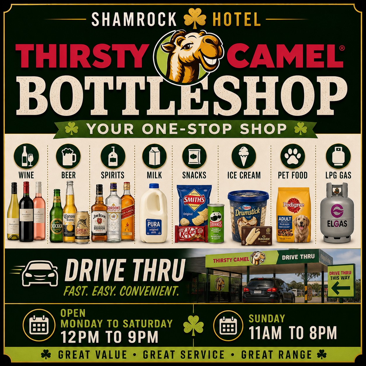 Thirsty Camel Bottleshop - One Stop Shop