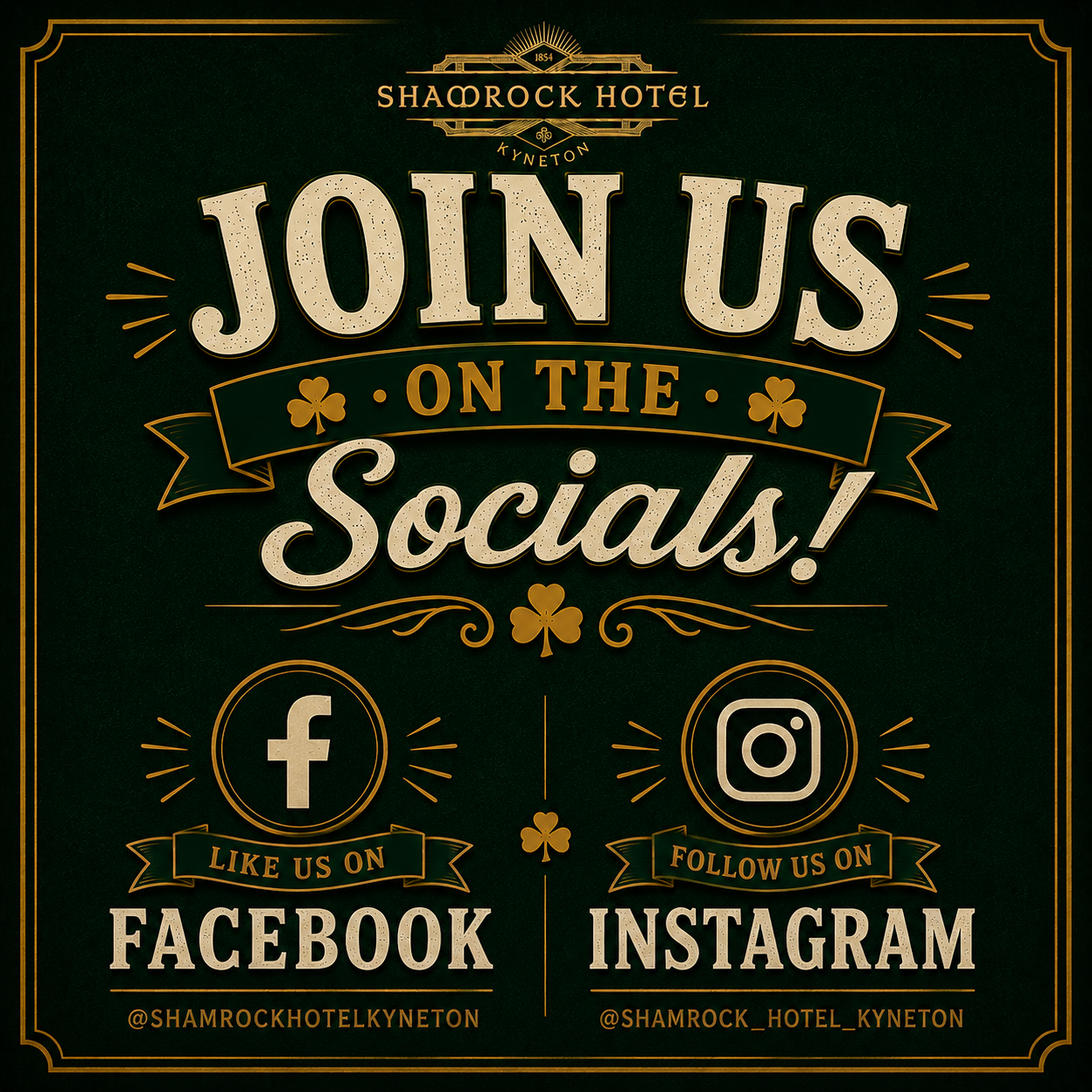 Join Us on the Socials