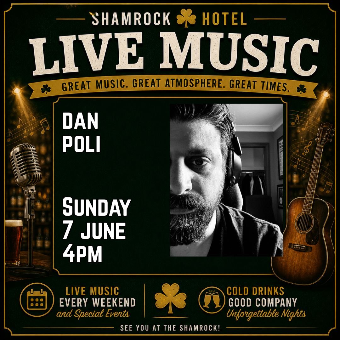 Live Music:  Dan Poli