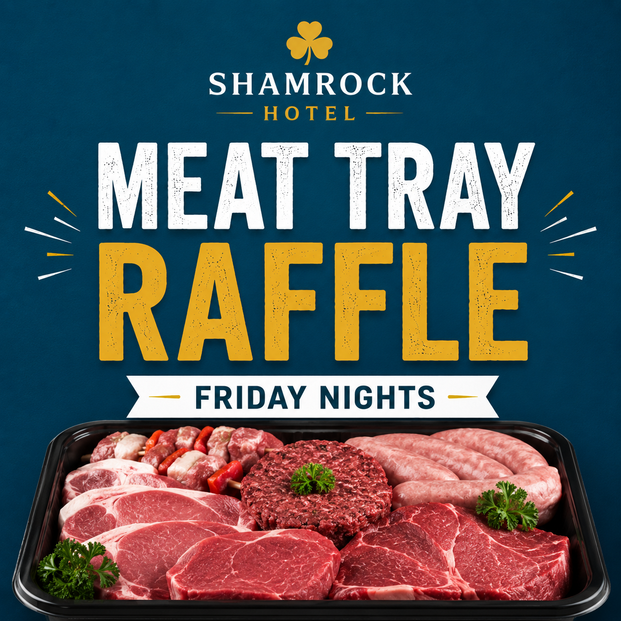 Meat Tray Raffle
